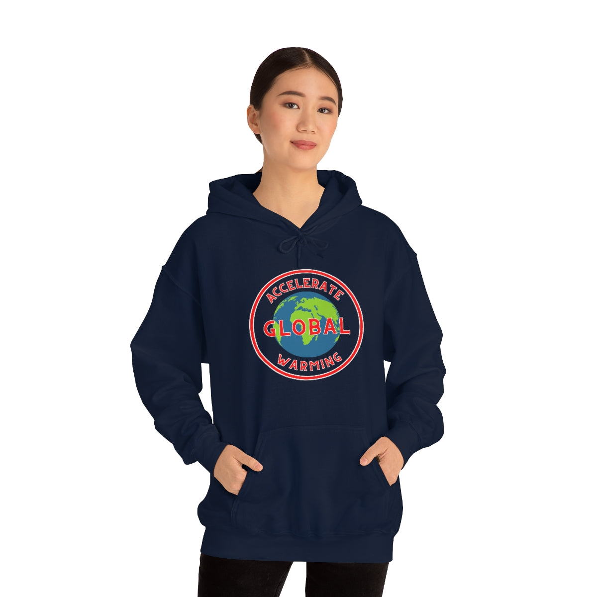 Accelerate Global Warming - Unisex Heavy Blend™ Hooded Sweatshirt - ALL COLORS - Hot Take