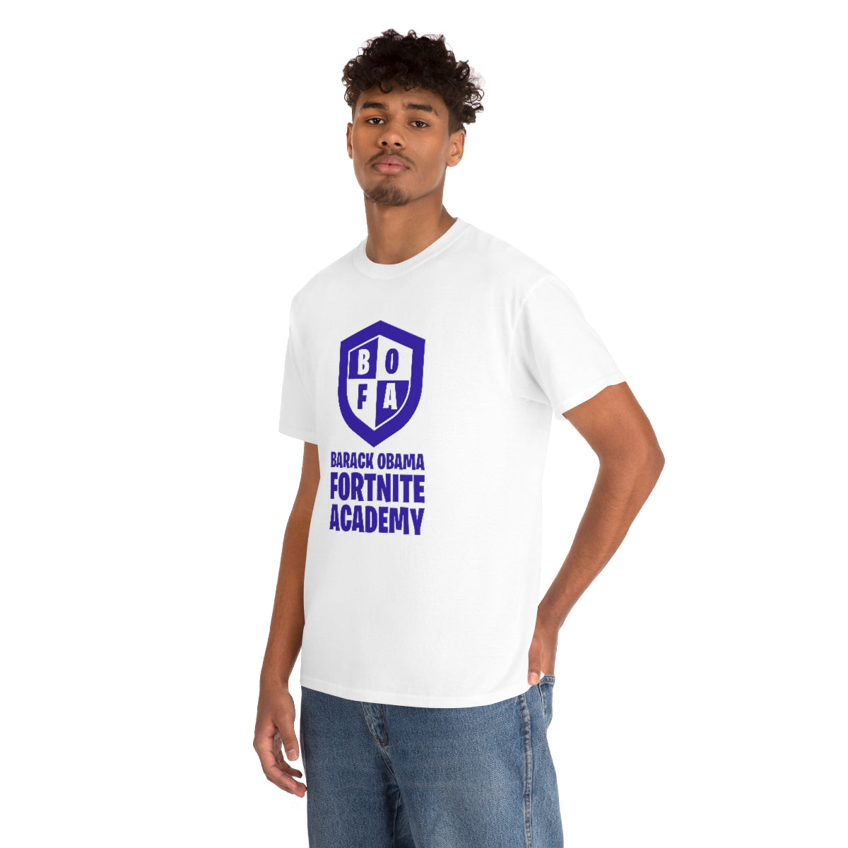 BOFA Barack Obama Fortnite Academy - Unisex Heavy Cotton Tee