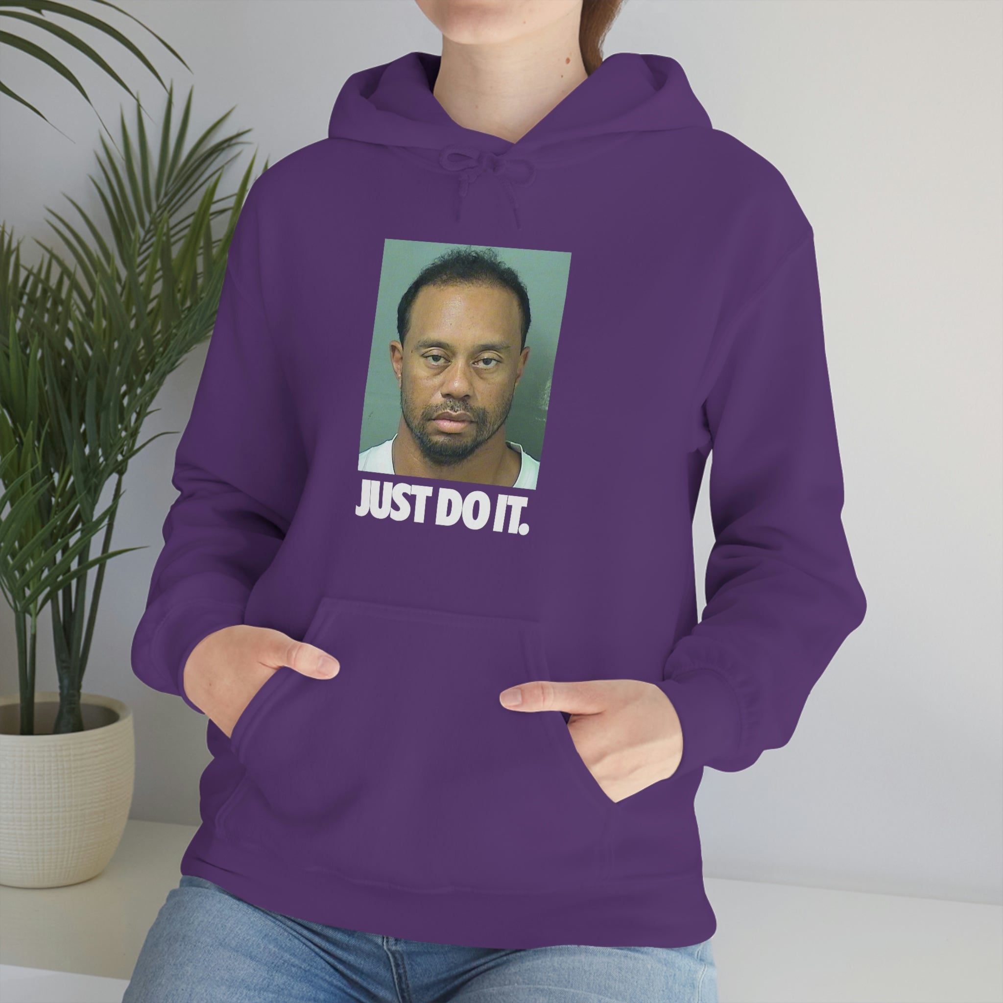 Tiger Woods DUI Just Do it - Unisex Heavy Blend™ Hooded Sweatshirt - ALL COLORS