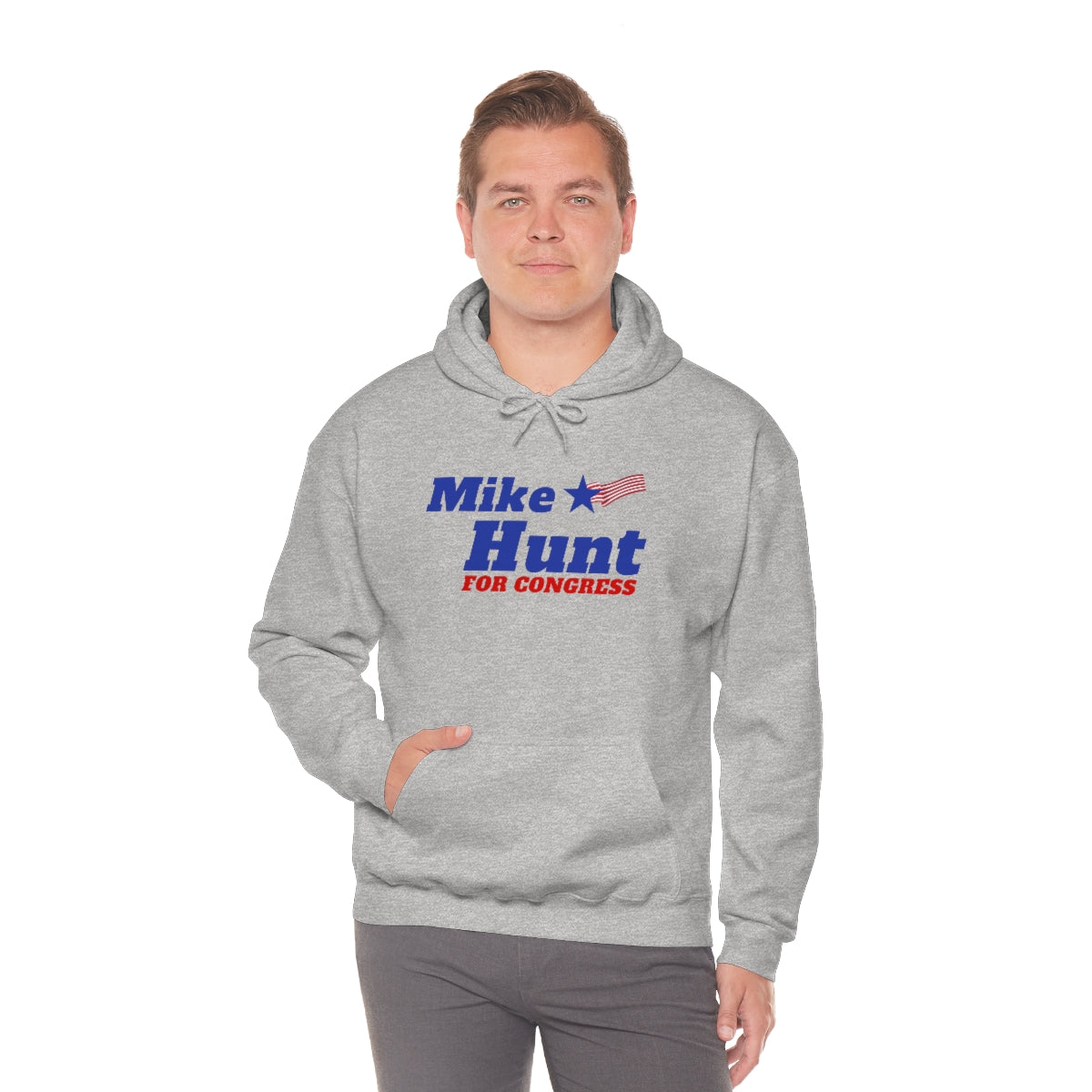 Mike Hunt - Unisex Heavy Blend™ Hooded Sweatshirt