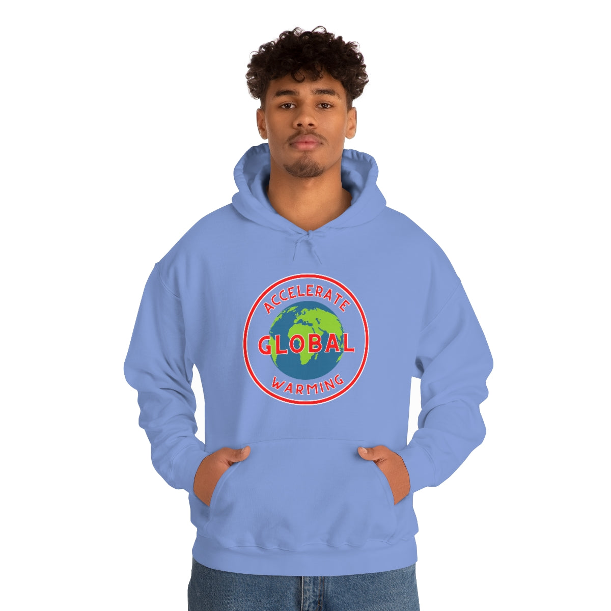 Accelerate Global Warming - Unisex Heavy Blend™ Hooded Sweatshirt - ALL COLORS - Hot Take