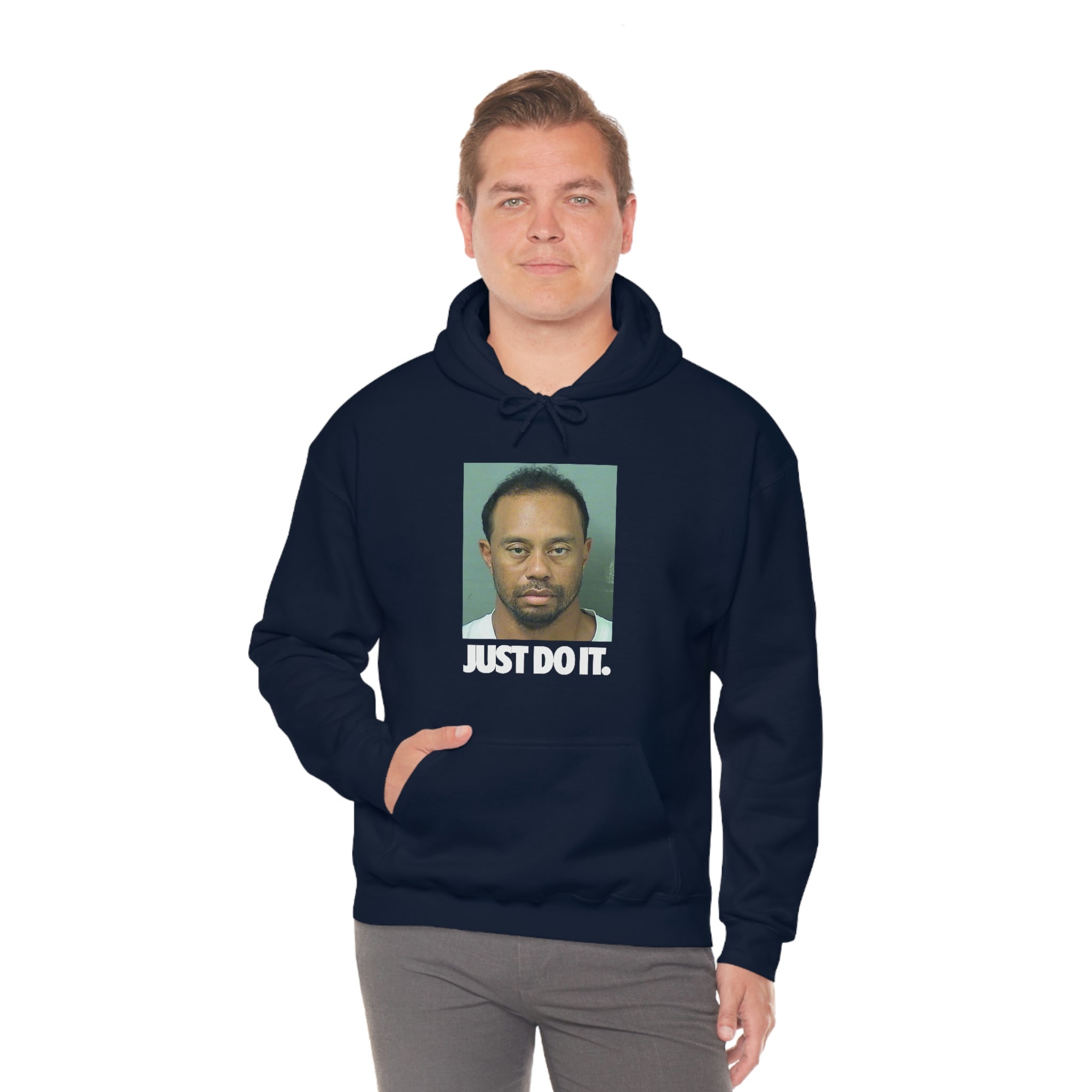 Tiger Woods DUI Just Do it - Unisex Heavy Blend™ Hooded Sweatshirt - ALL COLORS