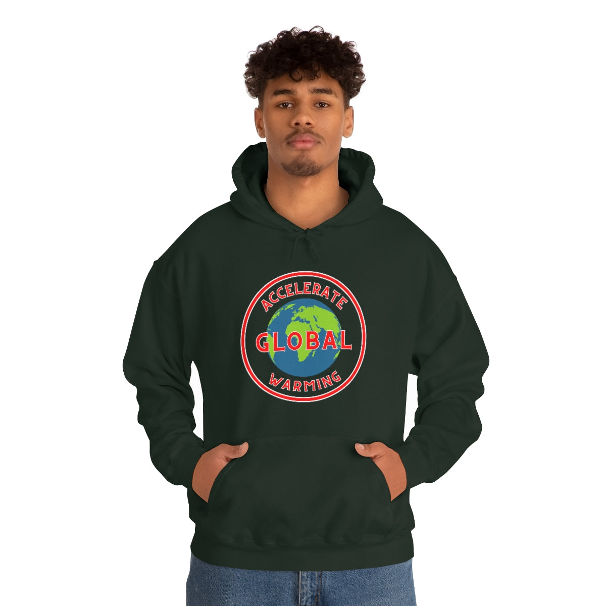 Accelerate Global Warming - Unisex Heavy Blend™ Hooded Sweatshirt - ALL COLORS - Hot Take