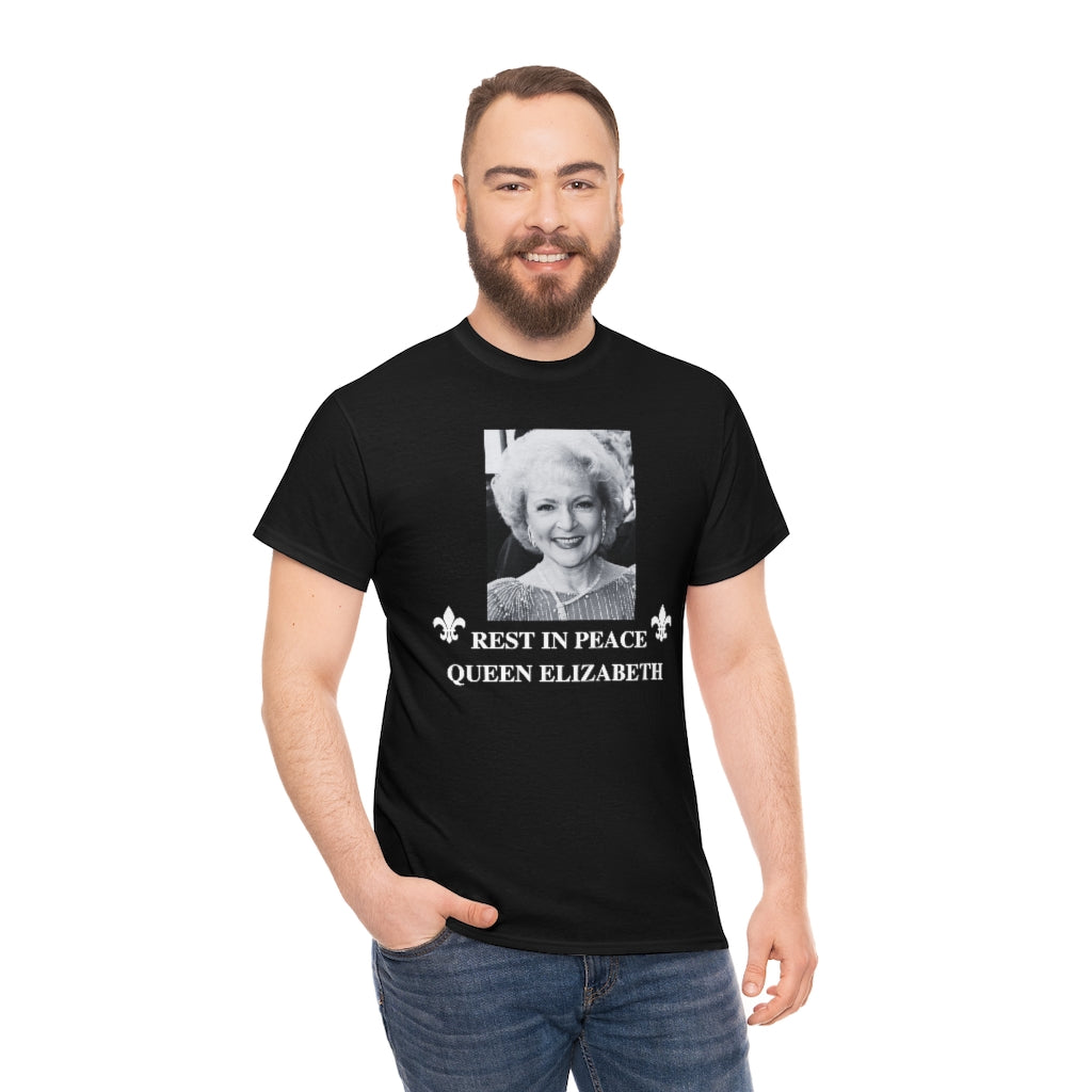 RIP Queen Elizabeth - Unisex Heavy Cotton Tee