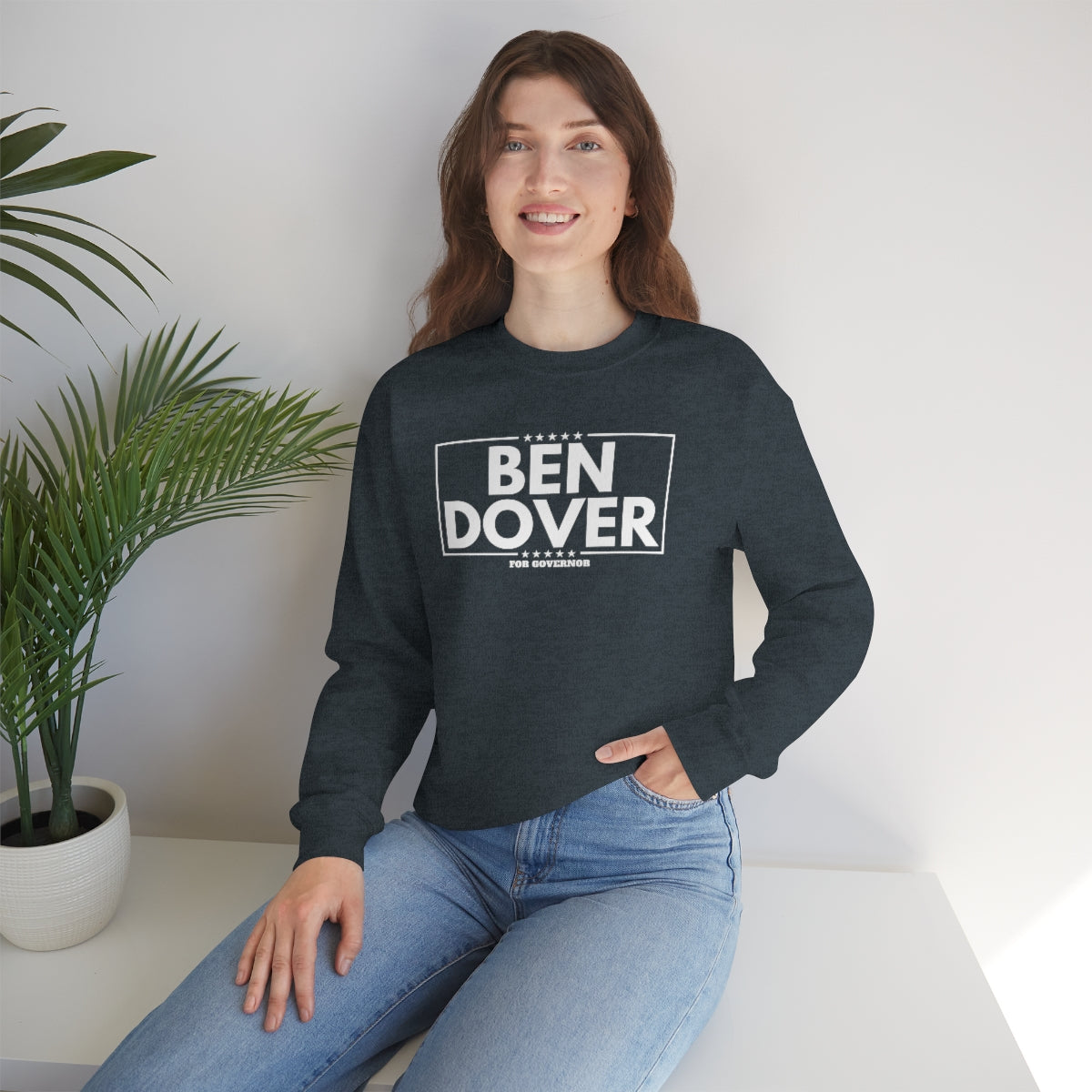 Ben Dover - Unisex Heavy Blend™ Crewneck Sweatshirt