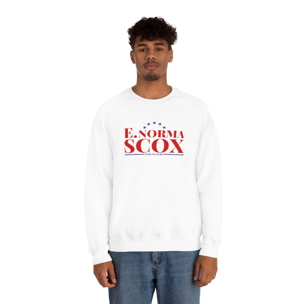 E. Norma Scox - Unisex Heavy Blend™ Crewneck Sweatshirt