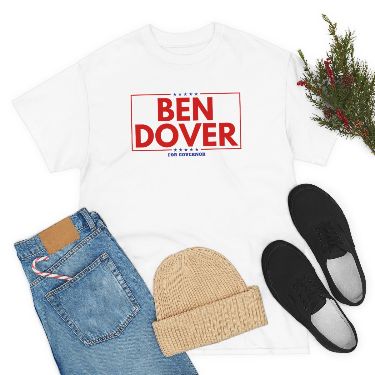 Ben Dover - Unisex Heavy Cotton Tee - All Colors