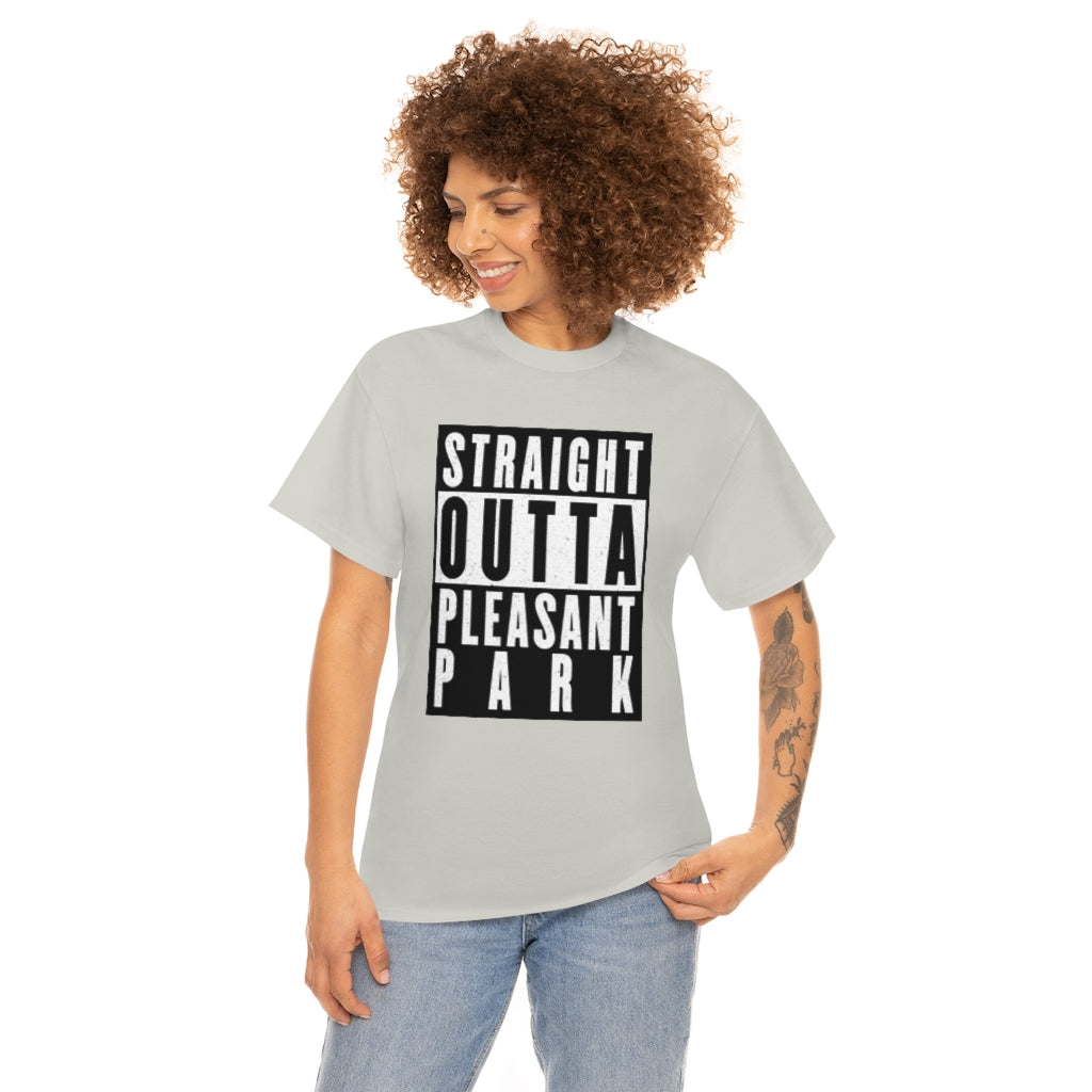 Straight out of Pleasant Park (Compton) - Unisex Heavy Cotton Tee - All Colors