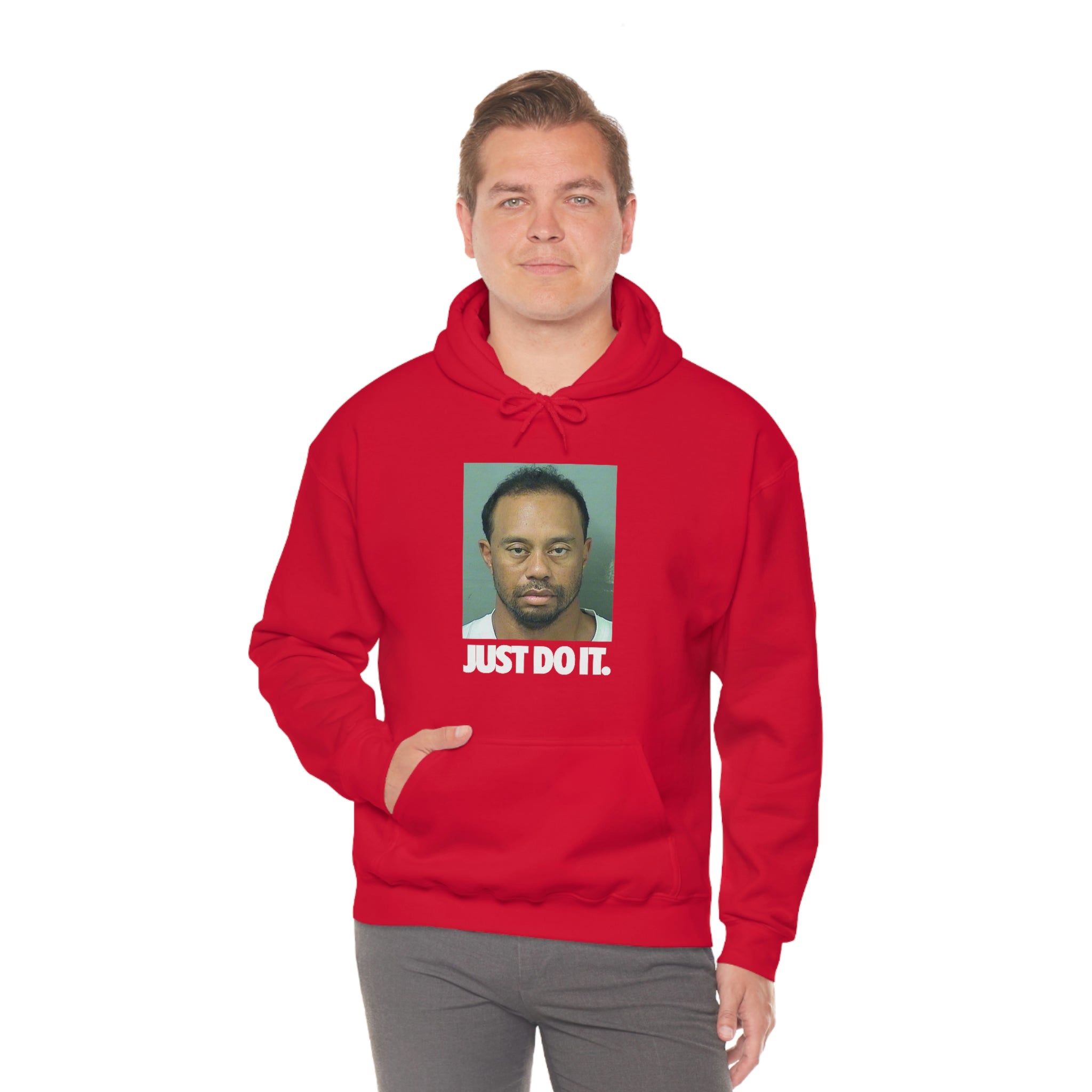 Tiger Woods DUI Just Do it - Unisex Heavy Blend™ Hooded Sweatshirt - ALL COLORS