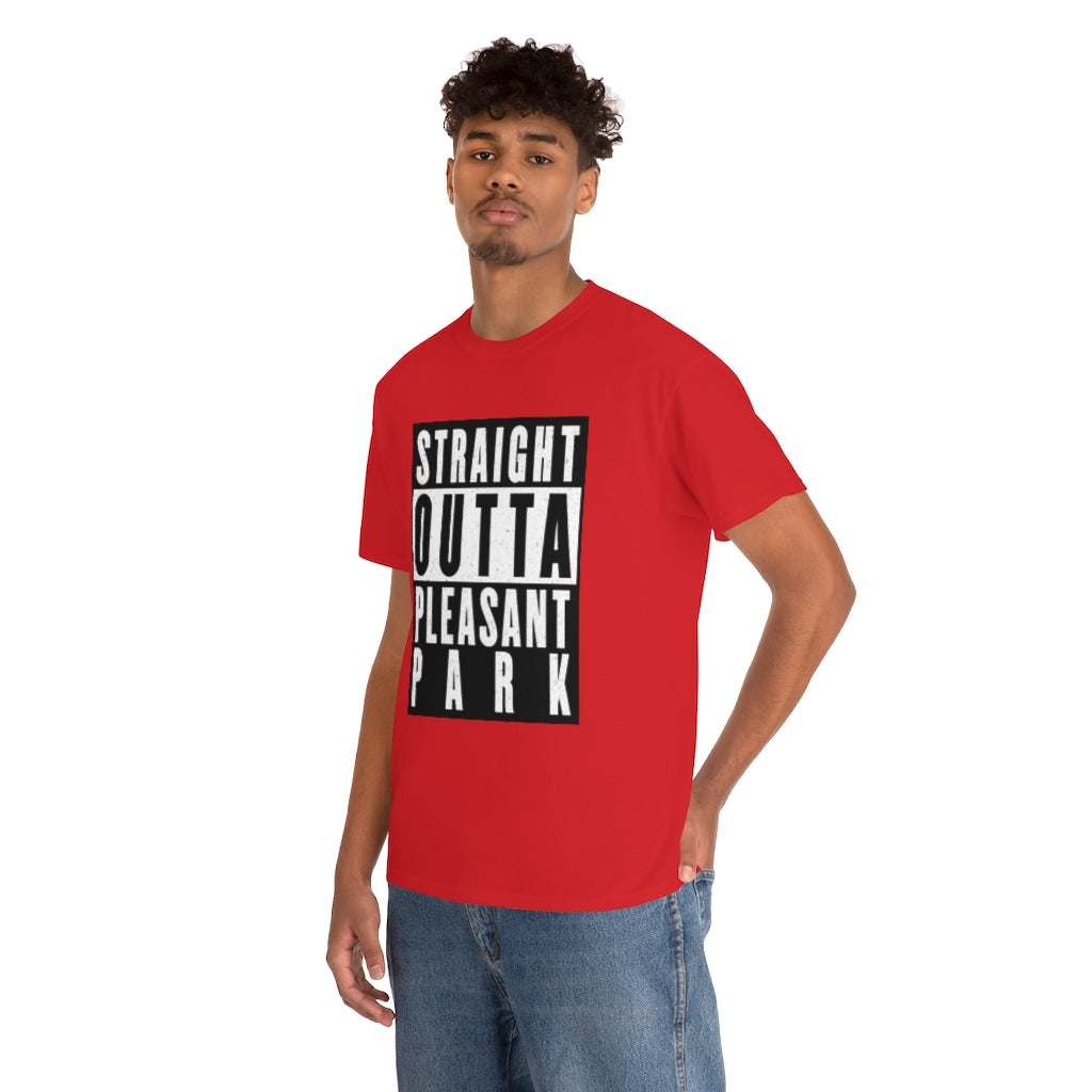 Straight out of Pleasant Park (Compton) - Unisex Heavy Cotton Tee - All Colors