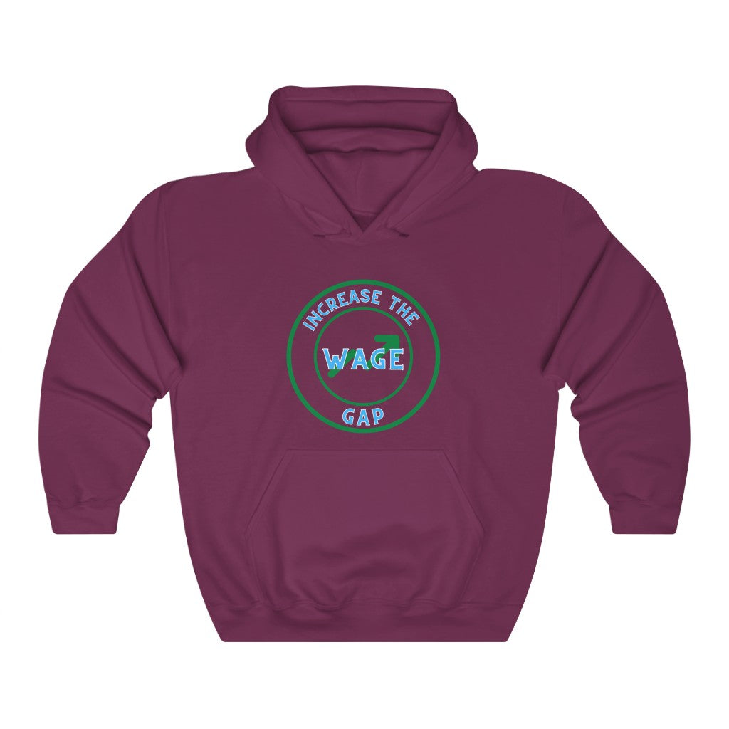 Increase the Wage Gap - Unisex Heavy Blend™ Hooded Sweatshirt - ALL COLORS - Hot Take