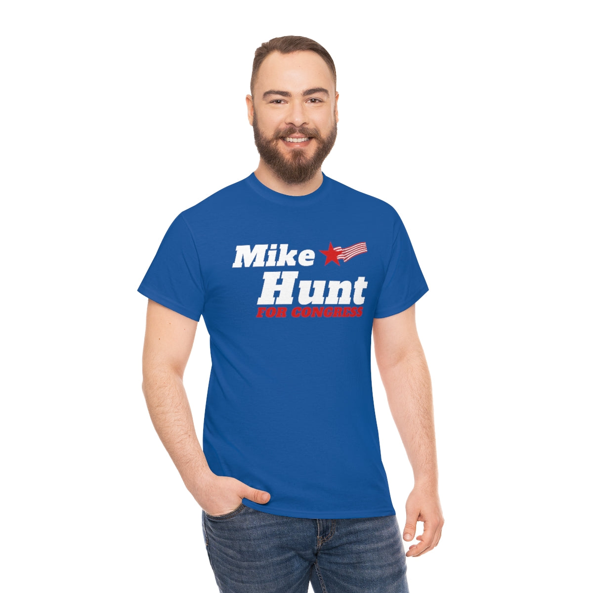 Mike Hunt - Unisex Heavy Cotton Tee - All Colors