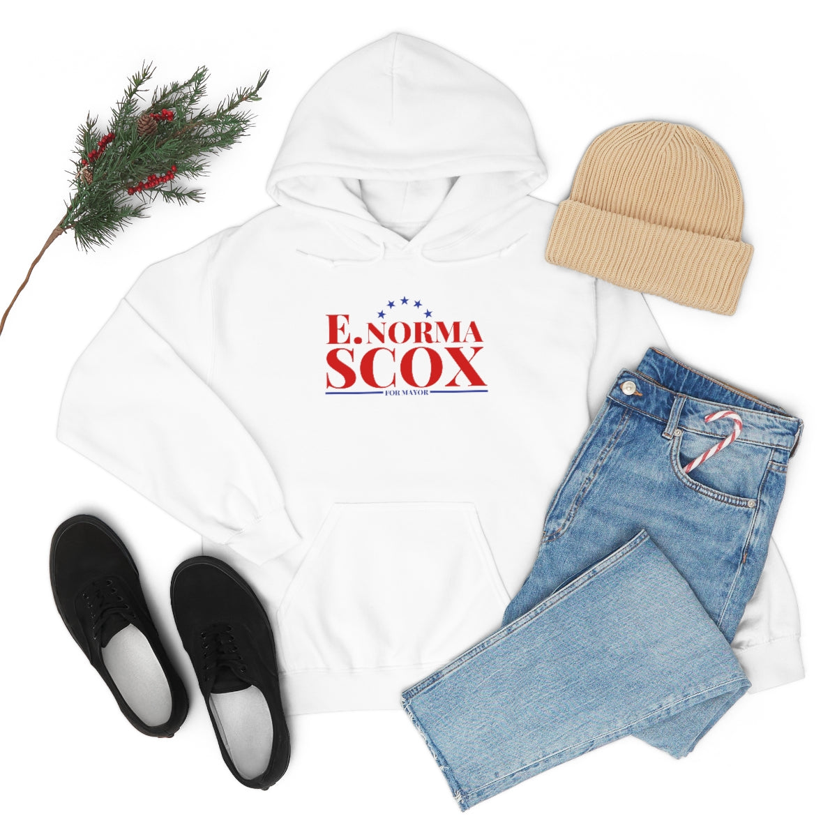 E. Norma Scox - Unisex Heavy Blend™ Hooded Sweatshirt