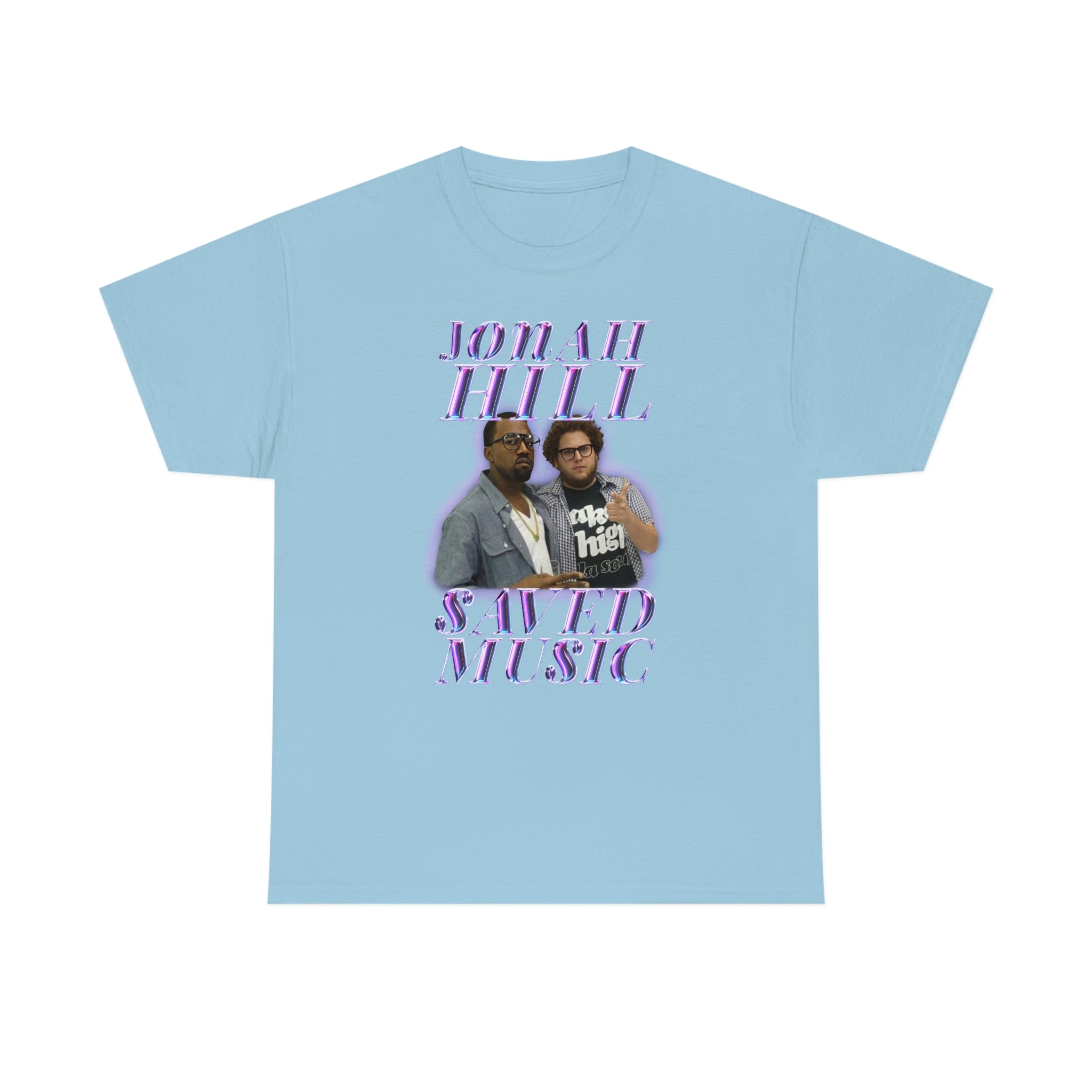 JONAH HILL SAVED MUSIC (KANYE) - Unisex Heavy Cotton Tee