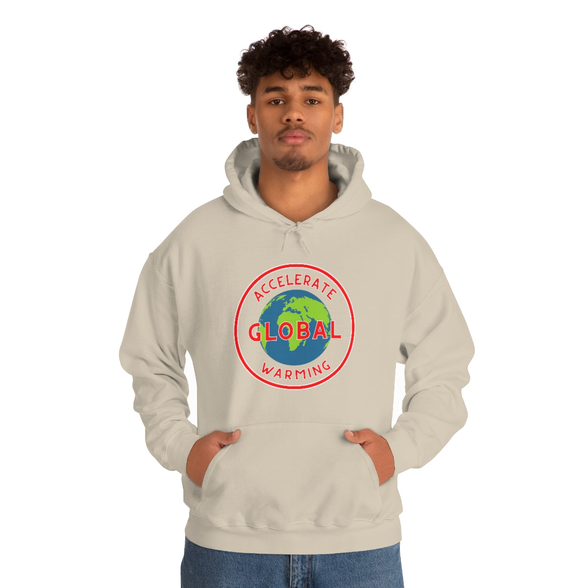 Accelerate Global Warming - Unisex Heavy Blend™ Hooded Sweatshirt - ALL COLORS - Hot Take