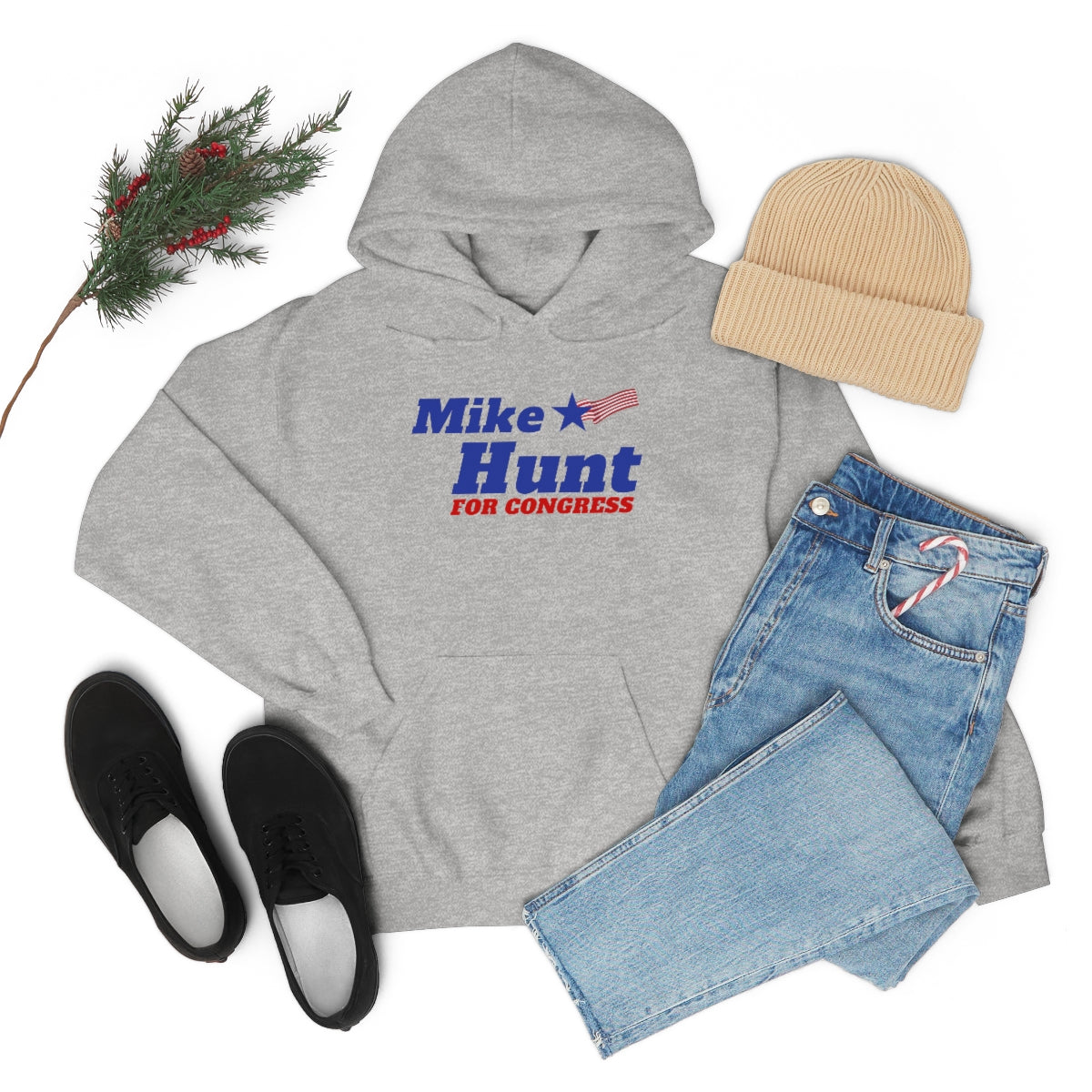 Mike Hunt - Unisex Heavy Blend™ Hooded Sweatshirt