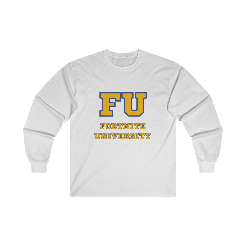 FU - Fortnite University - Ultra Cotton Long Sleeve Tee - All Colors