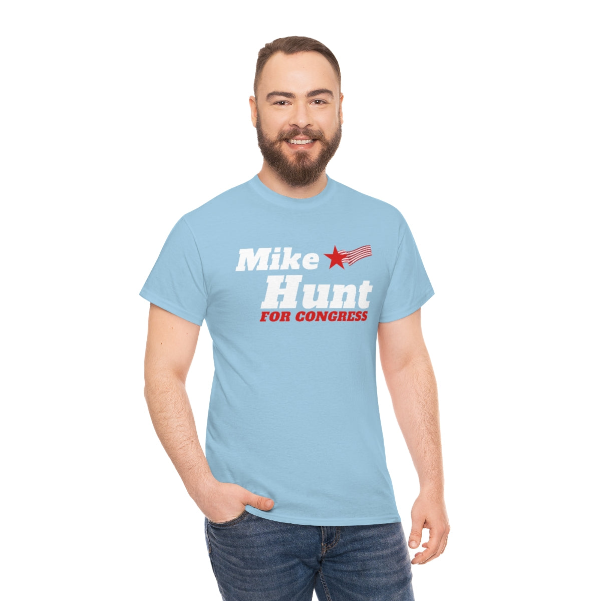 Mike Hunt - Unisex Heavy Cotton Tee - All Colors