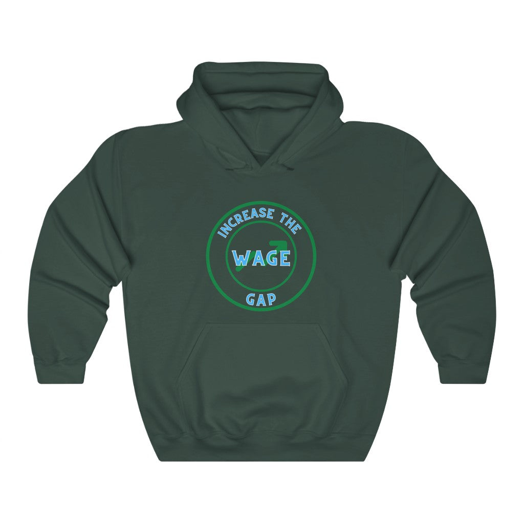 Increase the Wage Gap - Unisex Heavy Blend™ Hooded Sweatshirt - ALL COLORS - Hot Take