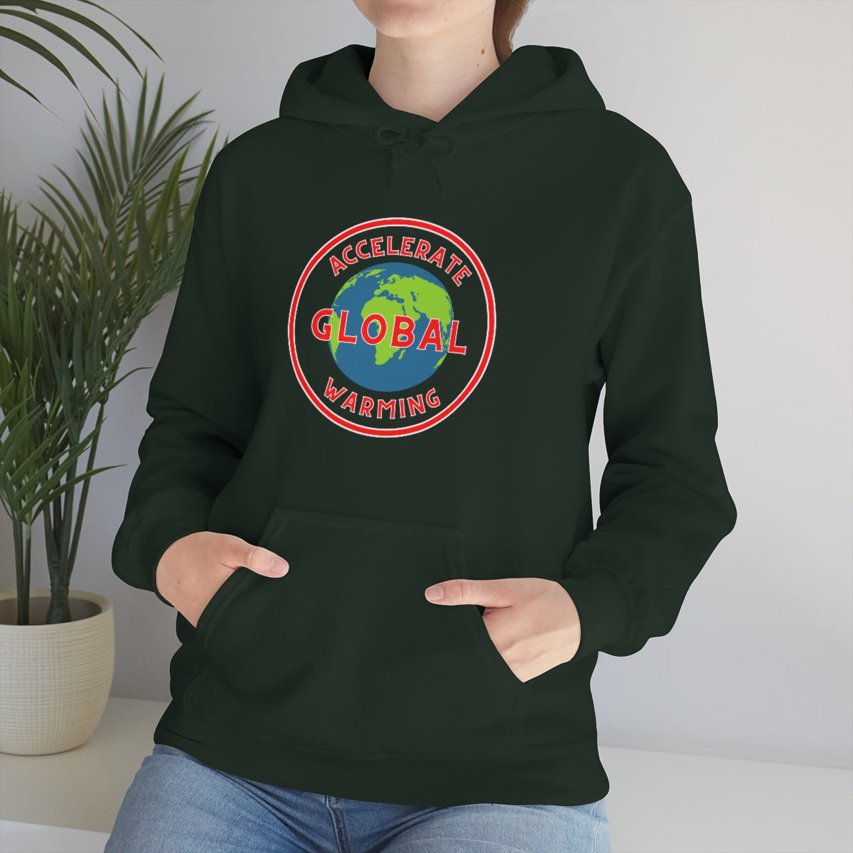 Accelerate Global Warming - Unisex Heavy Blend™ Hooded Sweatshirt - ALL COLORS - Hot Take