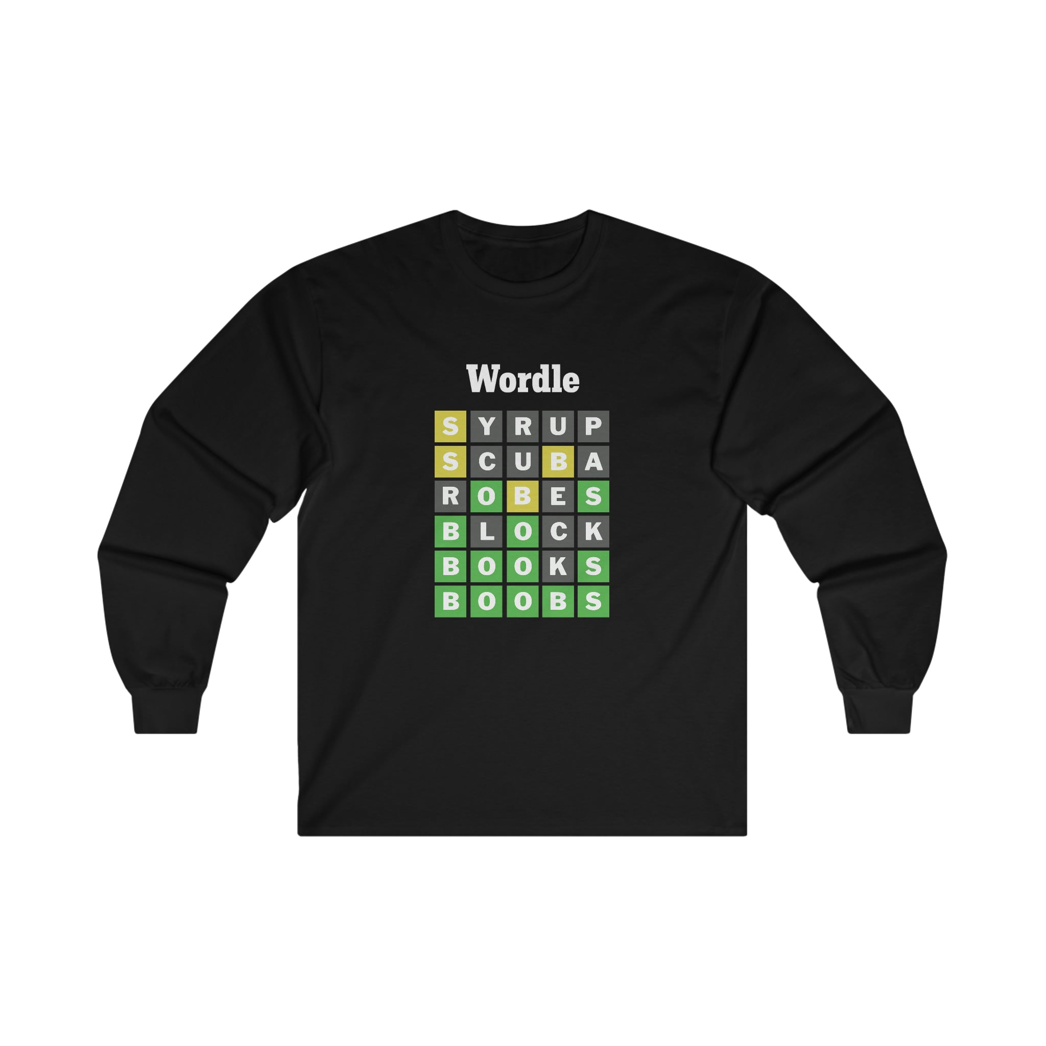 Wordle - Ultra Cotton Long Sleeve Tee - All Colors