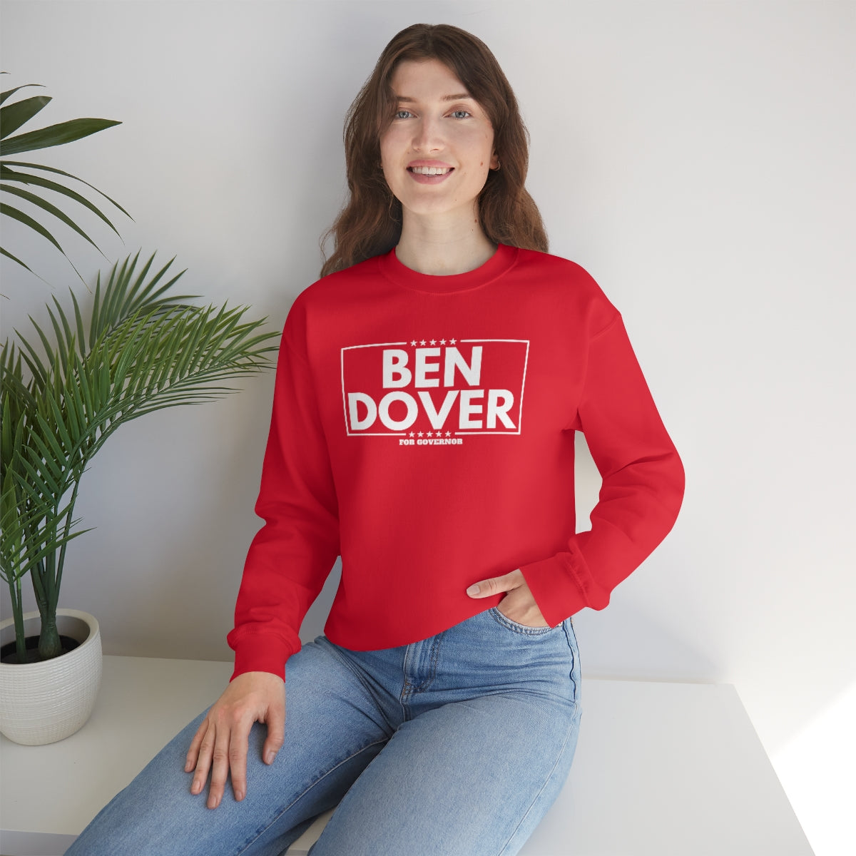 Ben Dover - Unisex Heavy Blend™ Crewneck Sweatshirt