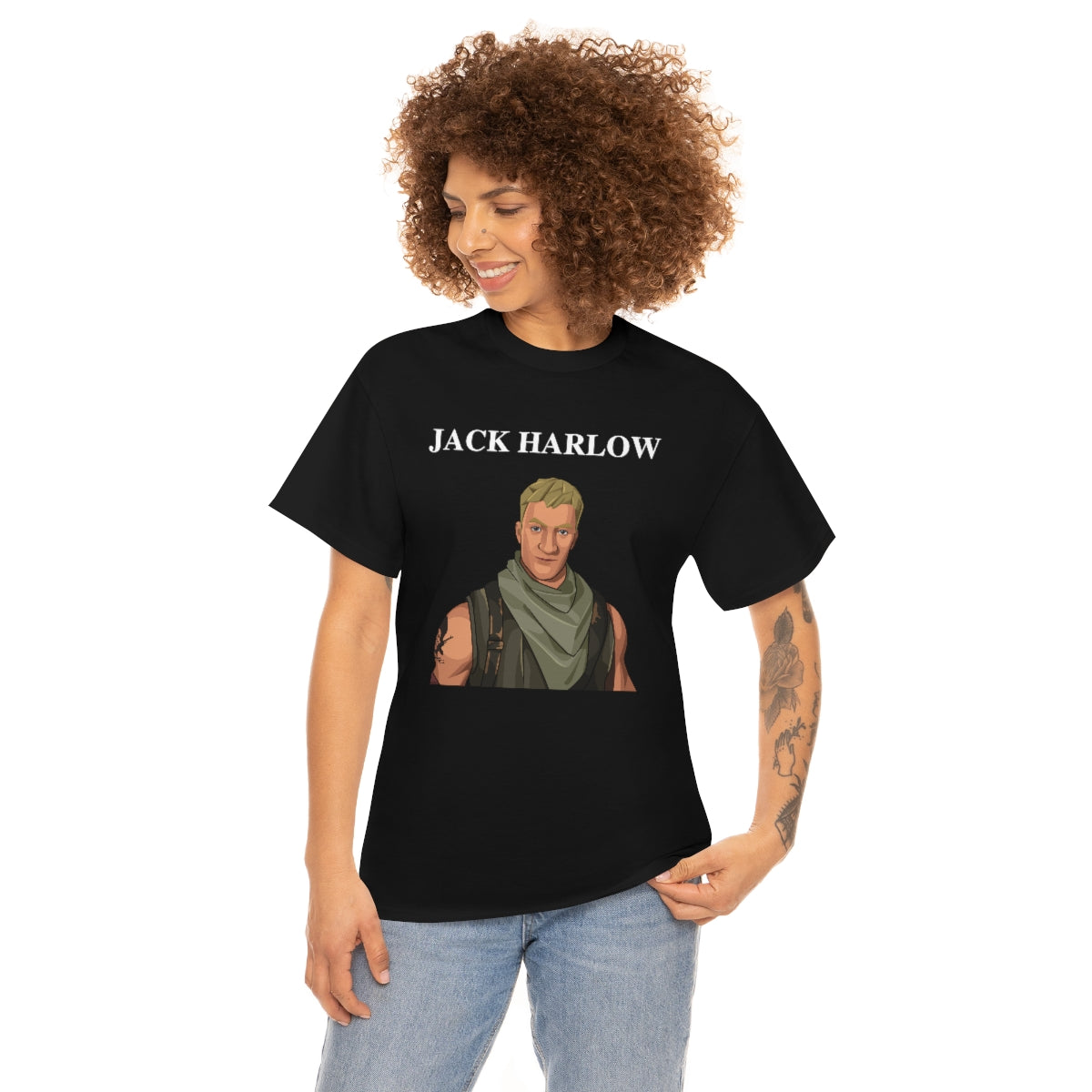 Jack Harlow Default Skin Fortnite - Unisex Heavy Cotton Tee