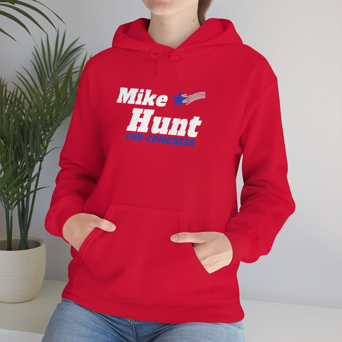 Mike Hunt - Unisex Heavy Blend™ Hooded Sweatshirt