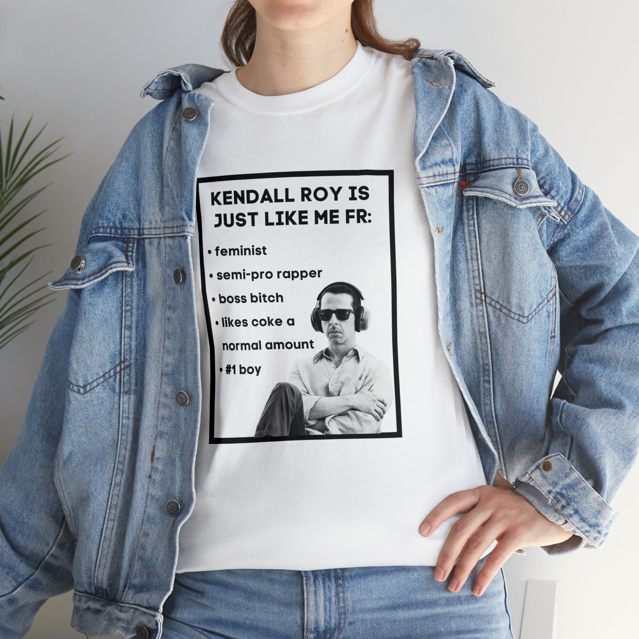 Kendall Roy is Just Like Me FR - Unisex Heavy Cotton Tee