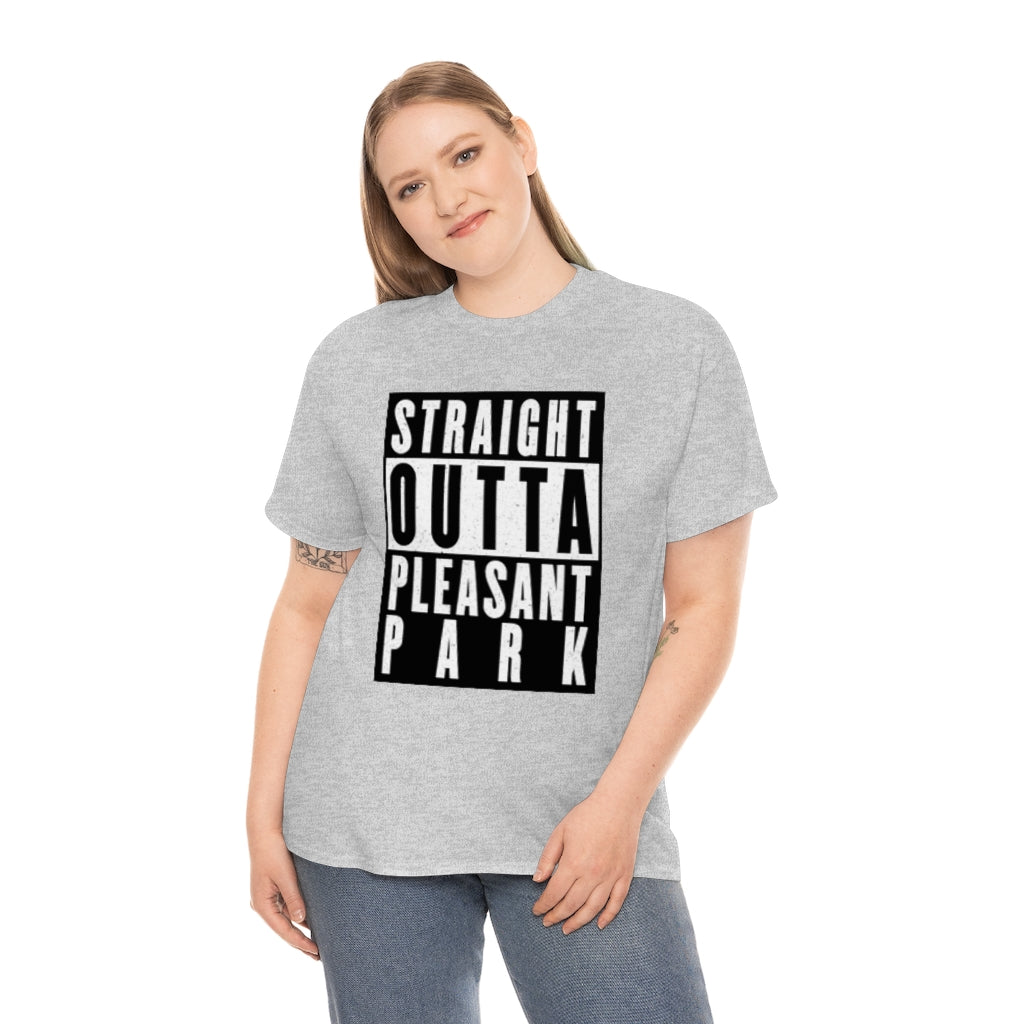 Straight out of Pleasant Park (Compton) - Unisex Heavy Cotton Tee - All Colors