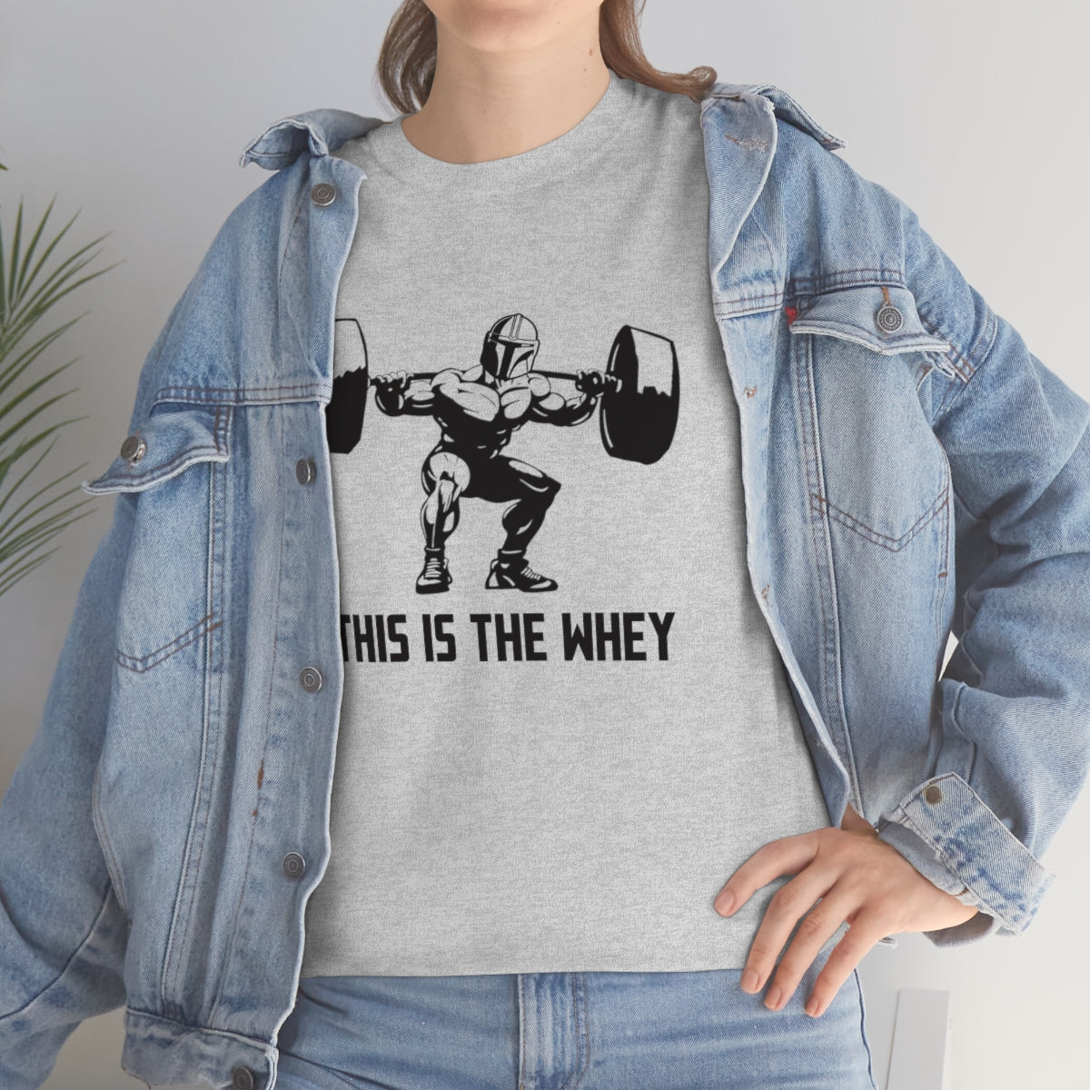 This is the Whey - Unisex Heavy Cotton Tee - All Colors