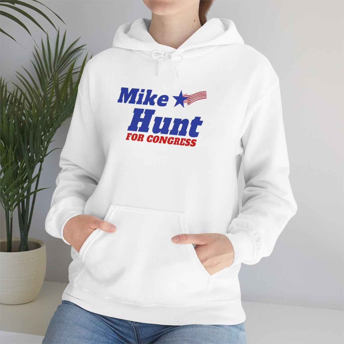 Mike Hunt - Unisex Heavy Blend™ Hooded Sweatshirt