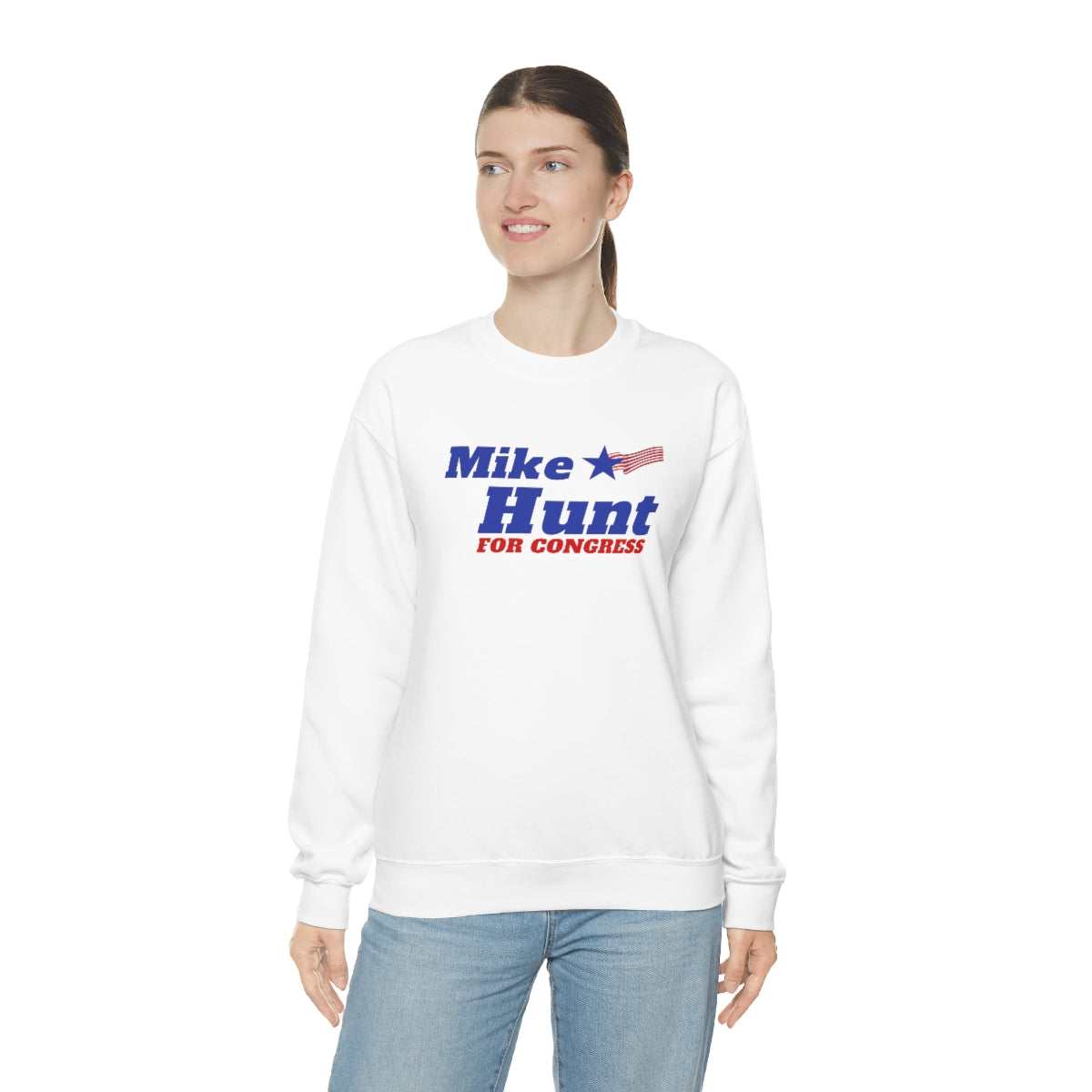 Mike Hunt - Unisex Heavy Blend™ Crewneck Sweatshirt