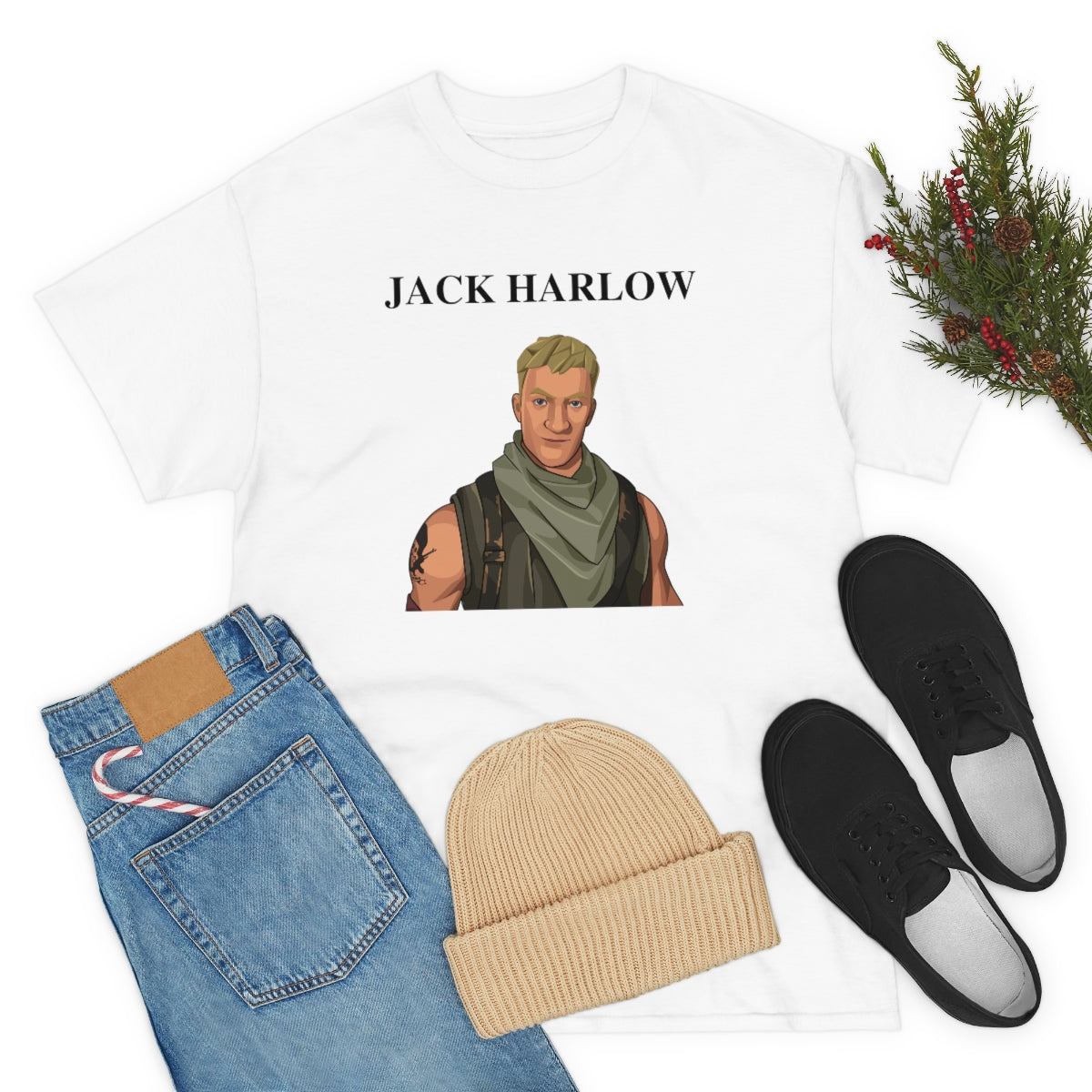 Jack Harlow Default Skin Fortnite - Unisex Heavy Cotton Tee