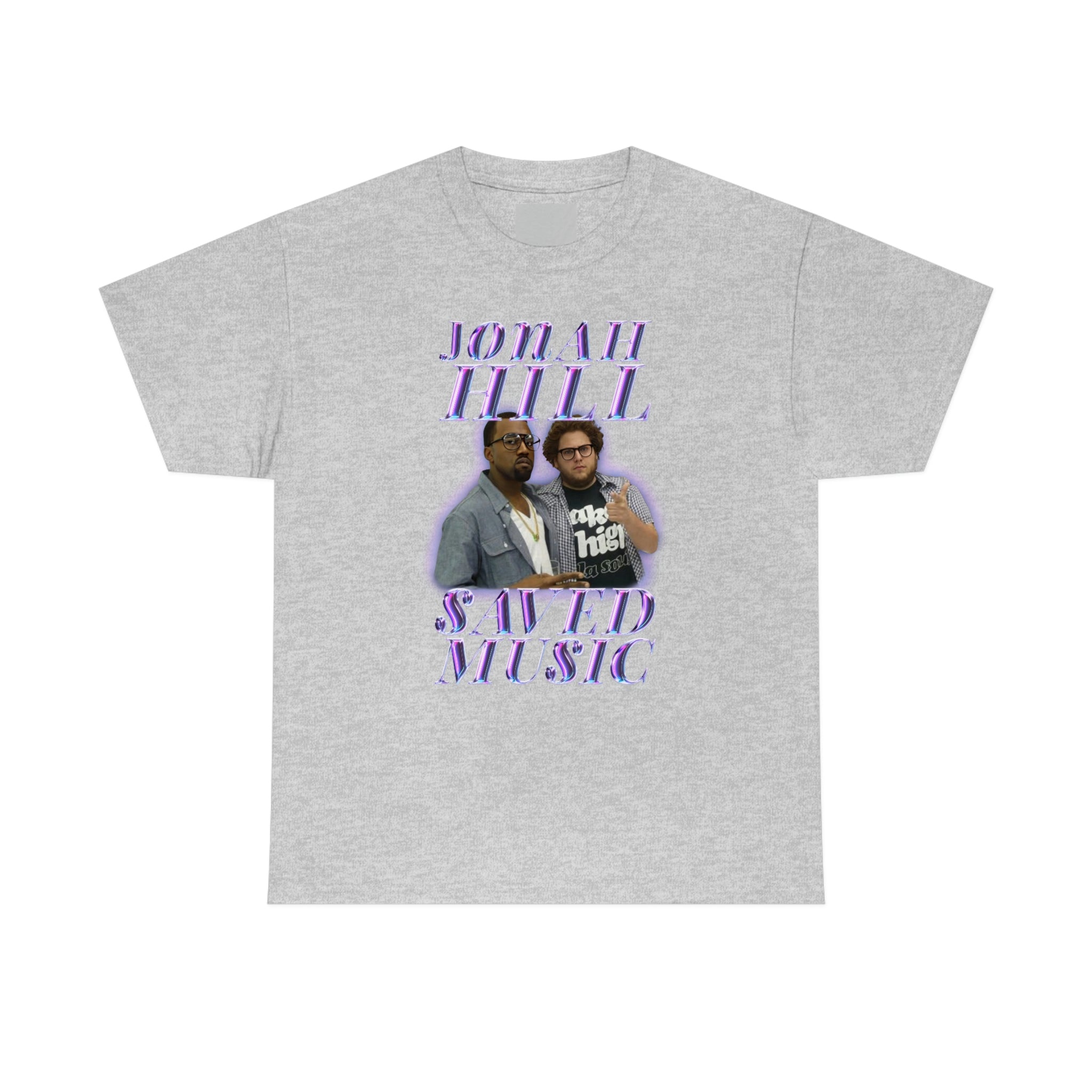 JONAH HILL SAVED MUSIC (KANYE) - Unisex Heavy Cotton Tee