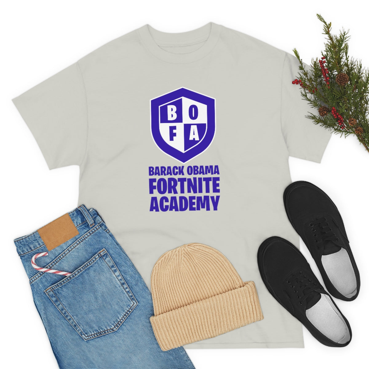 BOFA Barack Obama Fortnite Academy - Unisex Heavy Cotton Tee