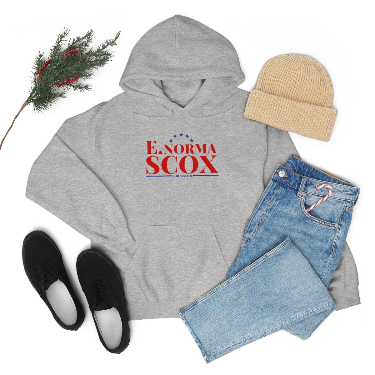 E. Norma Scox - Unisex Heavy Blend™ Hooded Sweatshirt