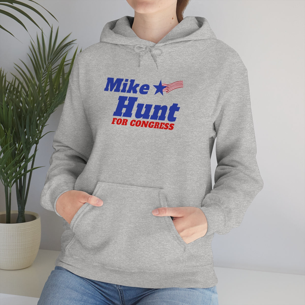 Mike Hunt - Unisex Heavy Blend™ Hooded Sweatshirt