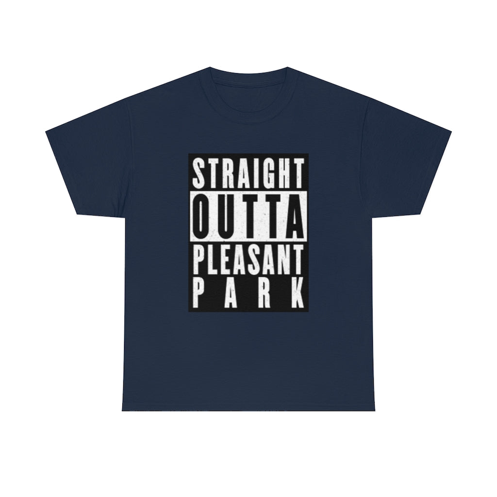 Straight out of Pleasant Park (Compton) - Unisex Heavy Cotton Tee - All Colors