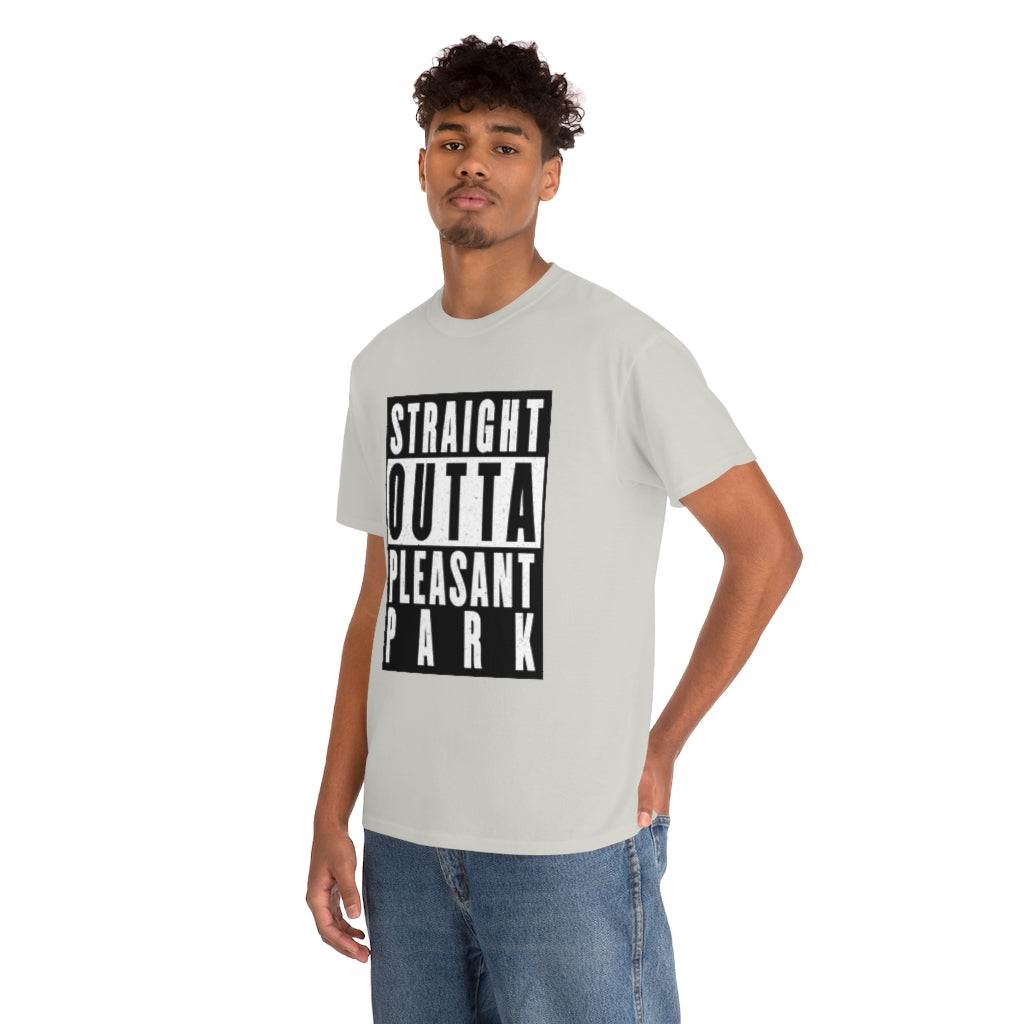 Straight out of Pleasant Park (Compton) - Unisex Heavy Cotton Tee - All Colors