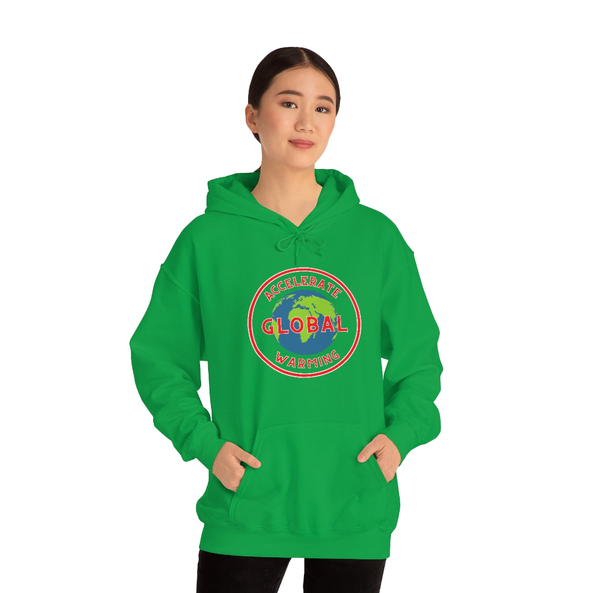 Accelerate Global Warming - Unisex Heavy Blend™ Hooded Sweatshirt - ALL COLORS - Hot Take