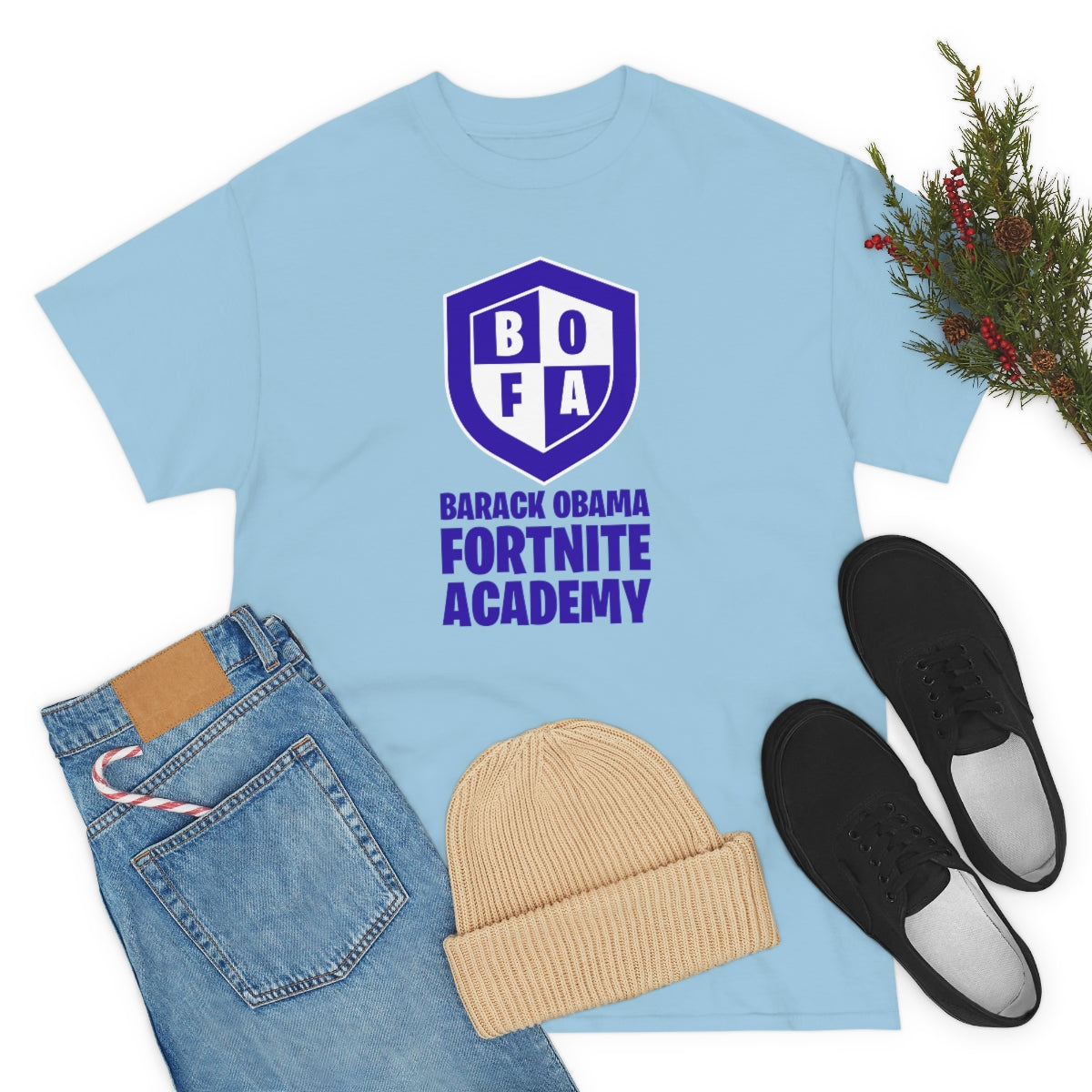 BOFA Barack Obama Fortnite Academy - Unisex Heavy Cotton Tee