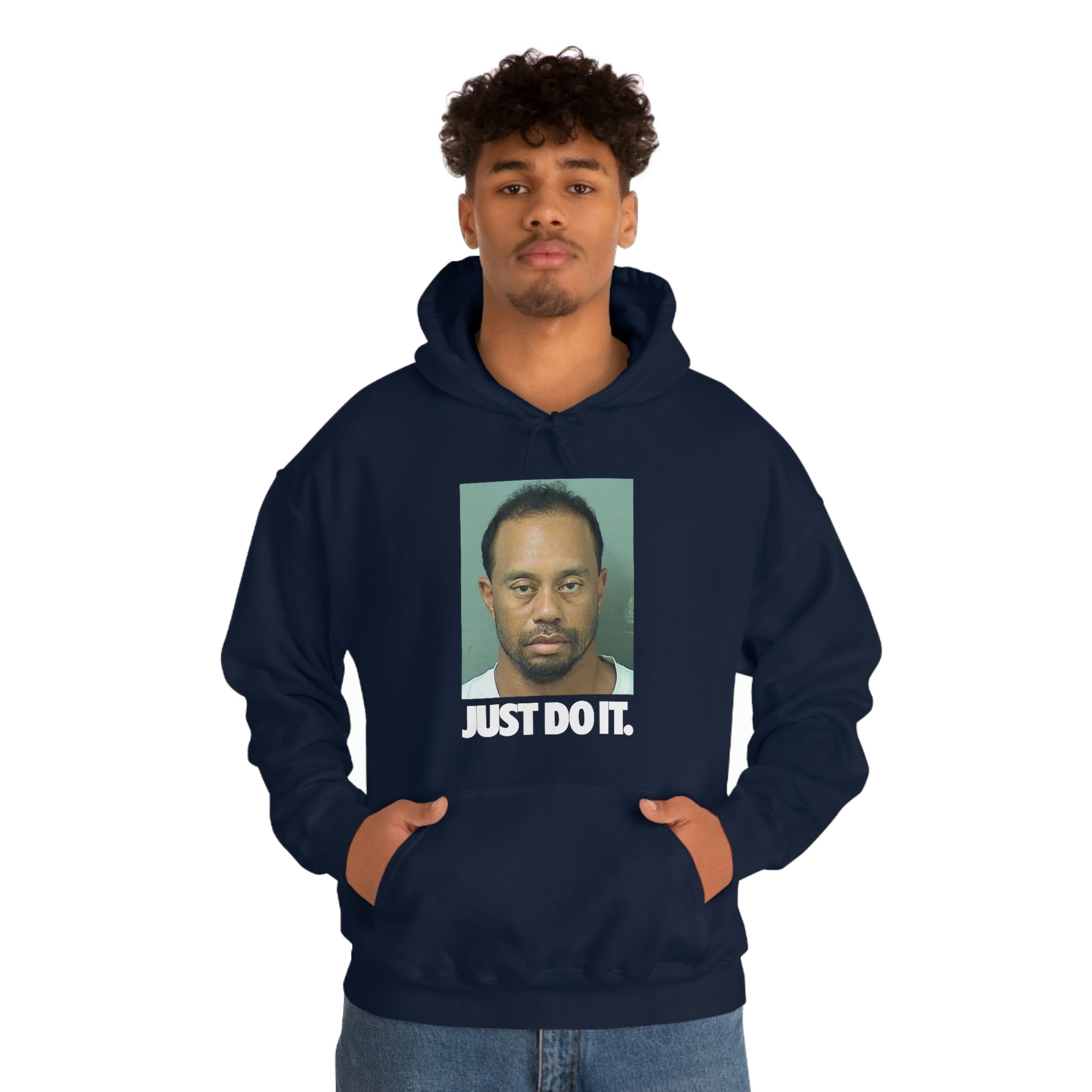 Tiger Woods DUI Just Do it - Unisex Heavy Blend™ Hooded Sweatshirt - ALL COLORS