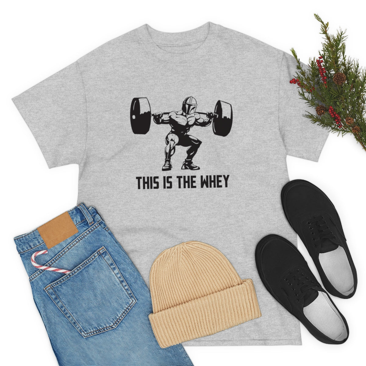 This is the Whey - Unisex Heavy Cotton Tee - All Colors