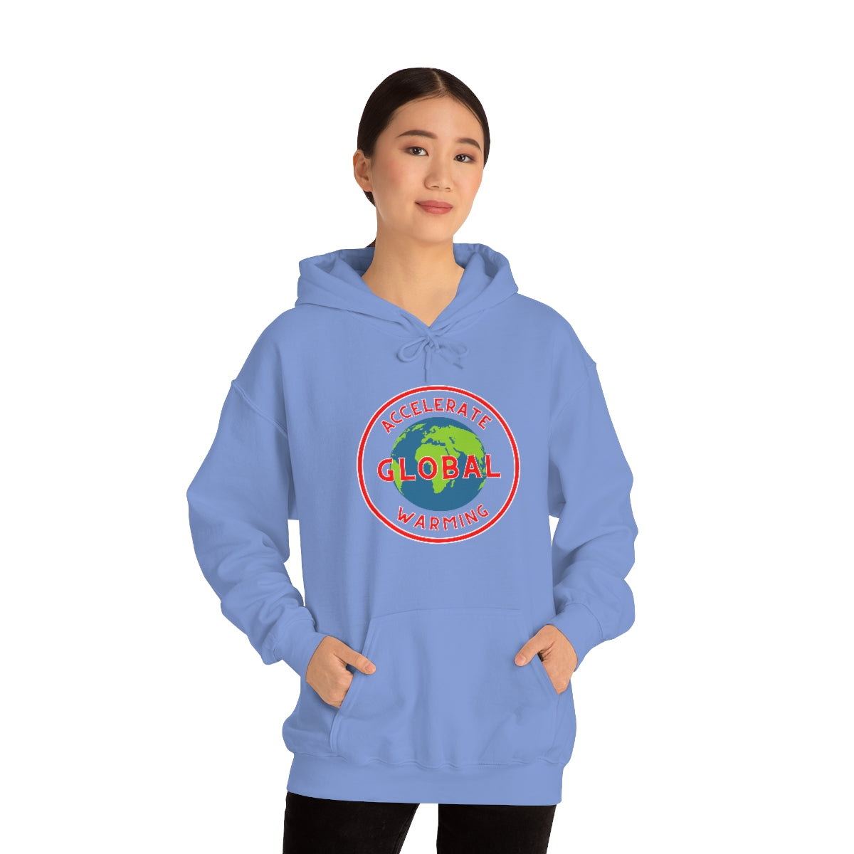 Accelerate Global Warming - Unisex Heavy Blend™ Hooded Sweatshirt - ALL COLORS - Hot Take