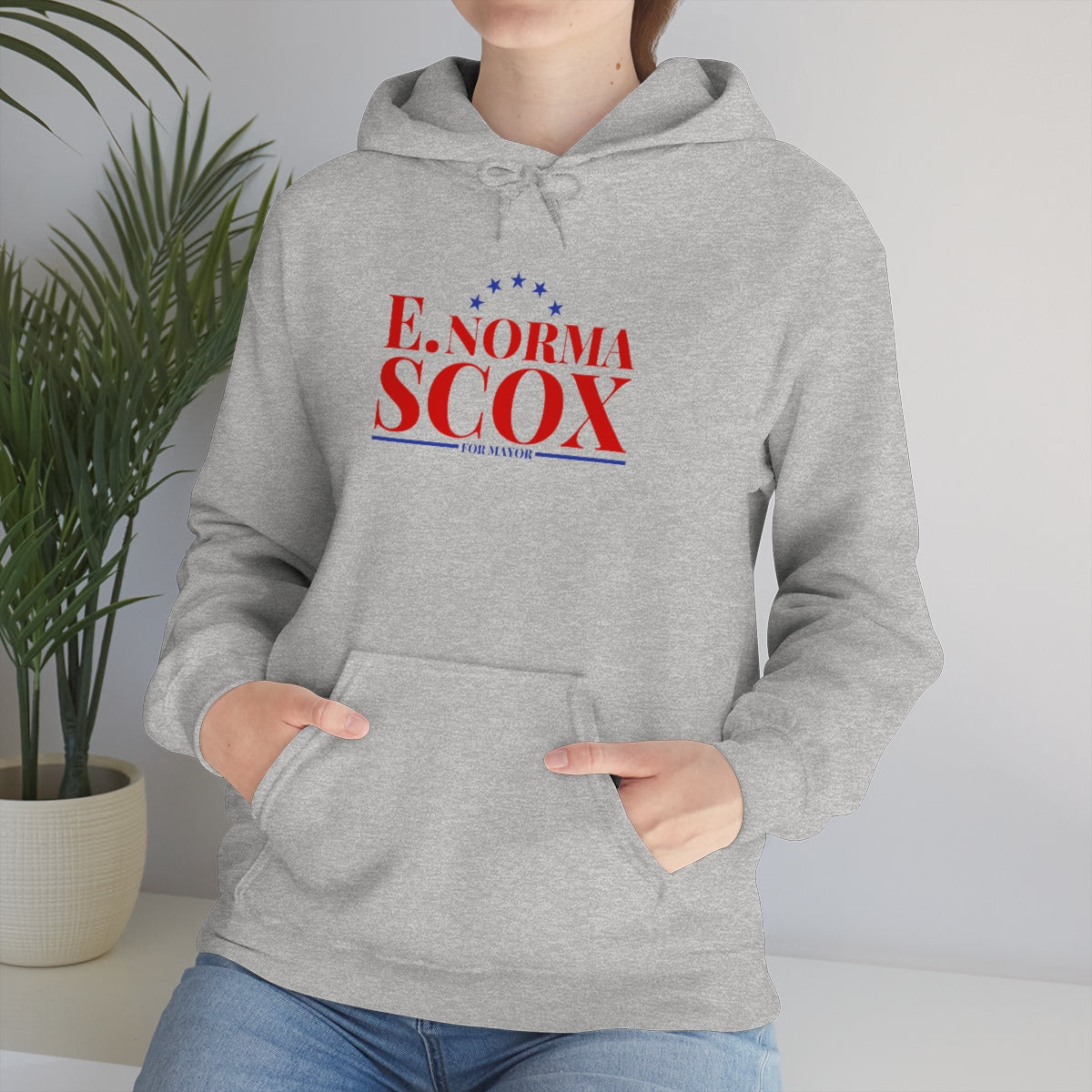 E. Norma Scox - Unisex Heavy Blend™ Hooded Sweatshirt