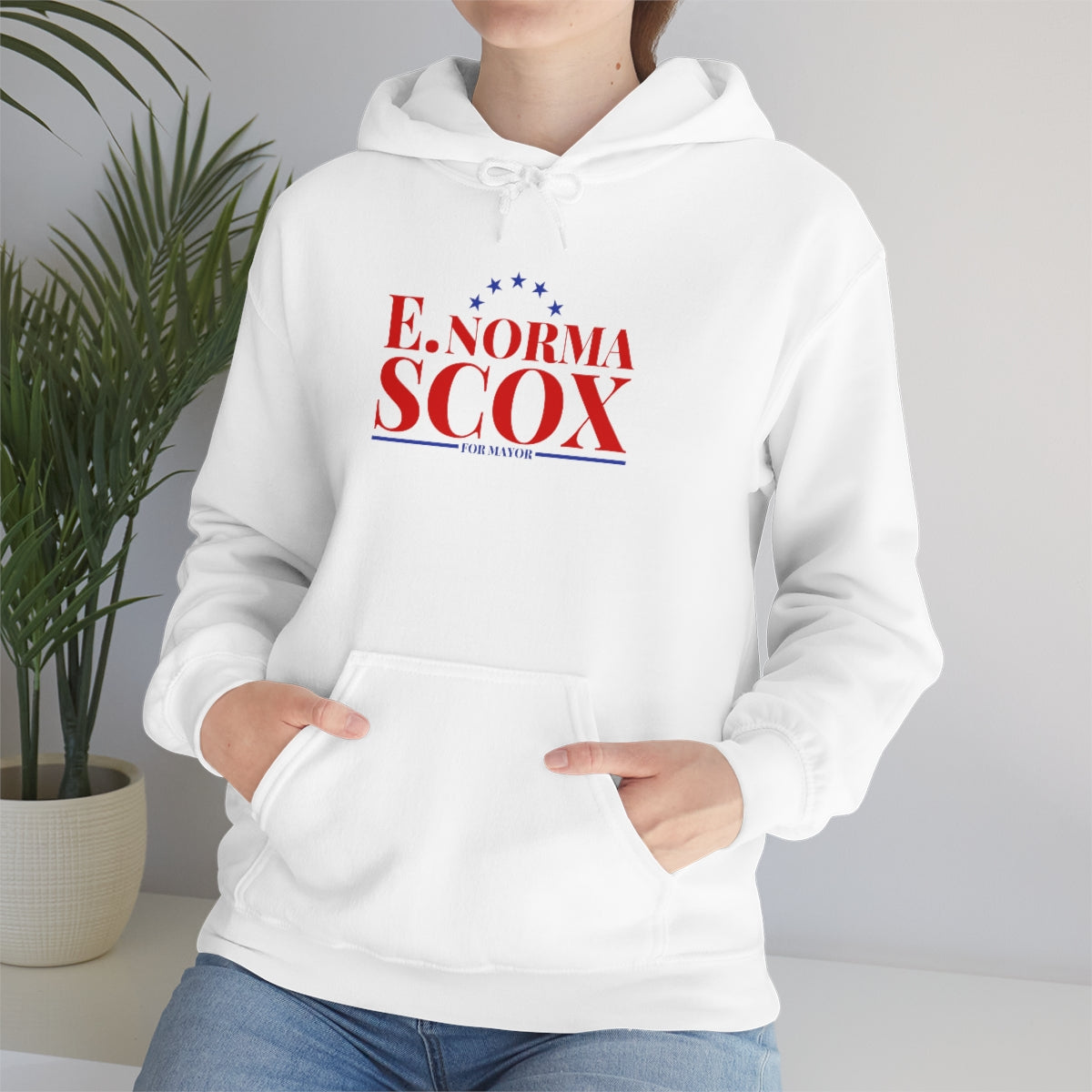 E. Norma Scox - Unisex Heavy Blend™ Hooded Sweatshirt