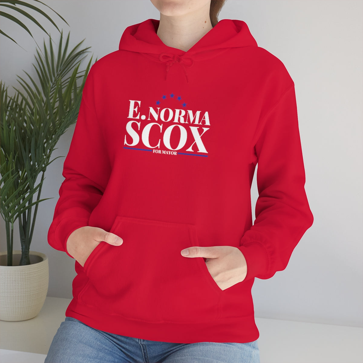 E. Norma Scox - Unisex Heavy Blend™ Hooded Sweatshirt