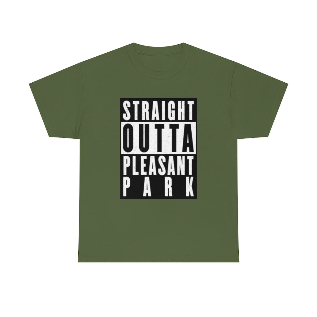 Straight out of Pleasant Park (Compton) - Unisex Heavy Cotton Tee - All Colors