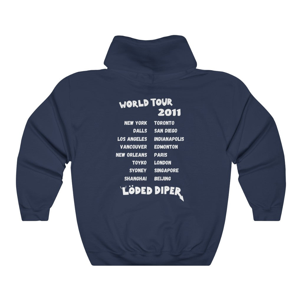 Loded Diper World Tour - Unisex Heavy Blend™ Hooded Sweatshirt - ALL COLORS